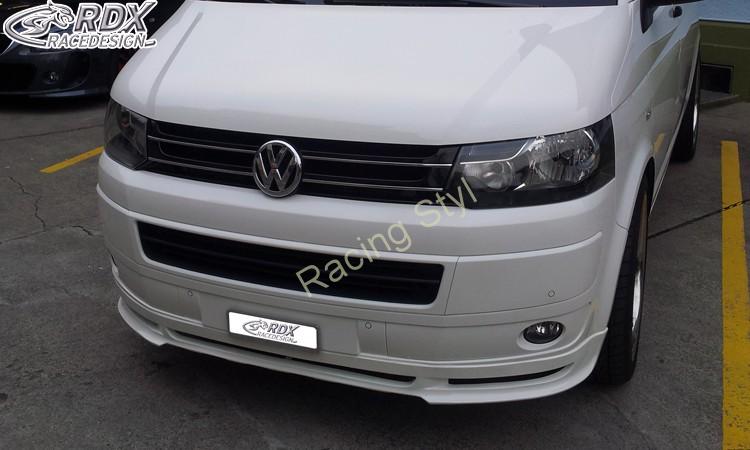 VW T5 Facelift přední spoiler RDX