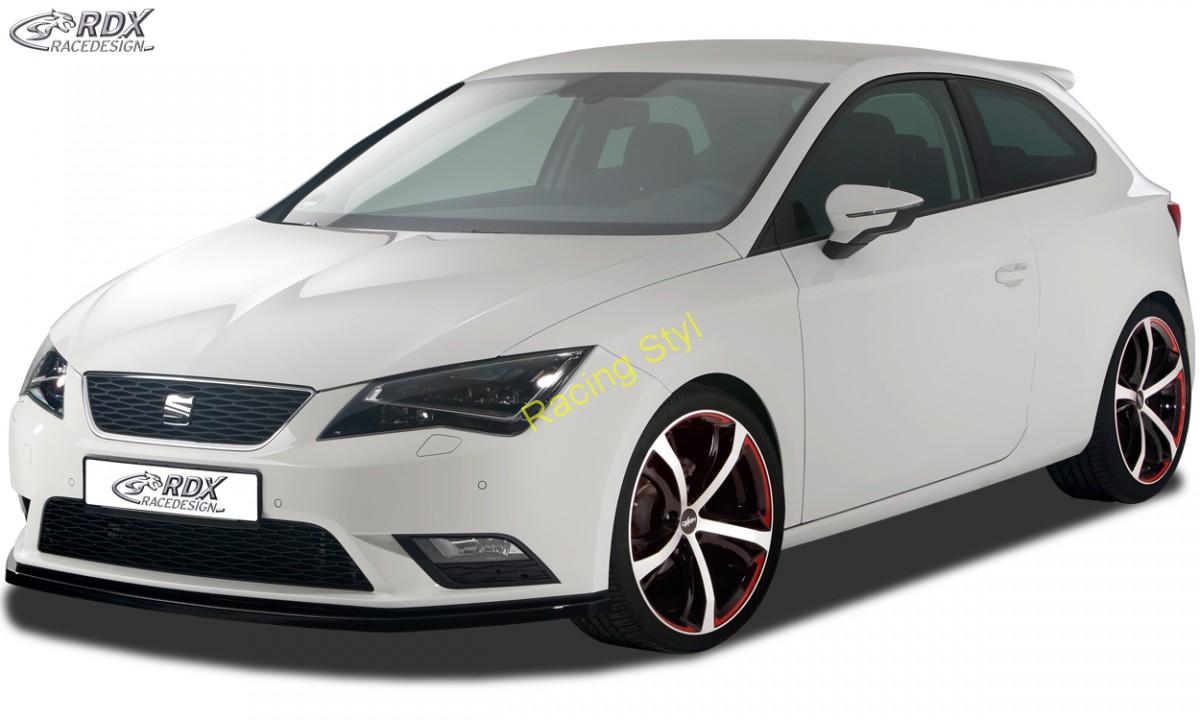 Seat Leon 5F spoiler lipa pod přední nárazník RDX Lesk.