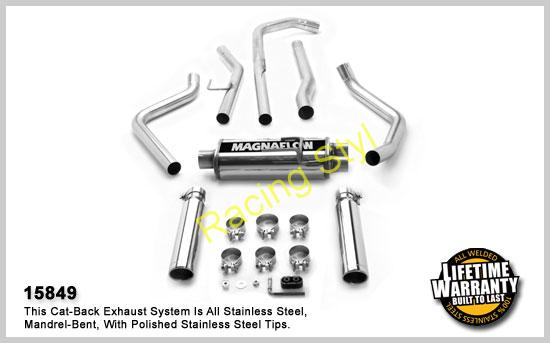 MagnaFlow výfuk 15849 Nissan Titan 5.6L V8 2004-06
