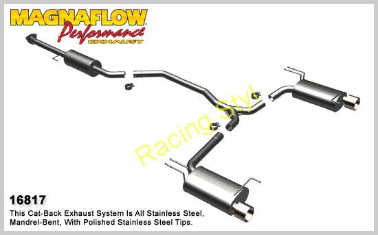 MagnaFlow výfuk 16817 Honda Accord Coupe 3.5L V6 2008-12