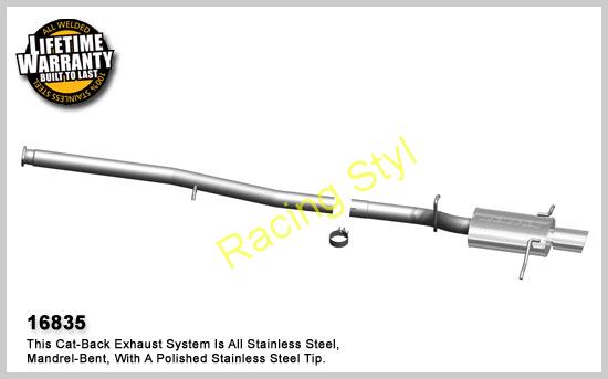 MagnaFlow výfuk 16835 Subaru WRX STi 2.5L 2006-07
