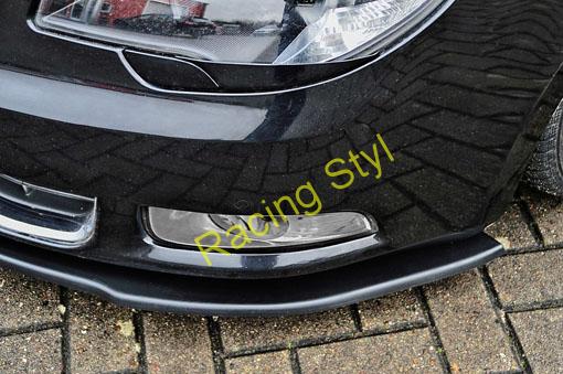 Škoda Superb II 3T přední spoiler lipa Glossy Black IN Tuning Lesk.