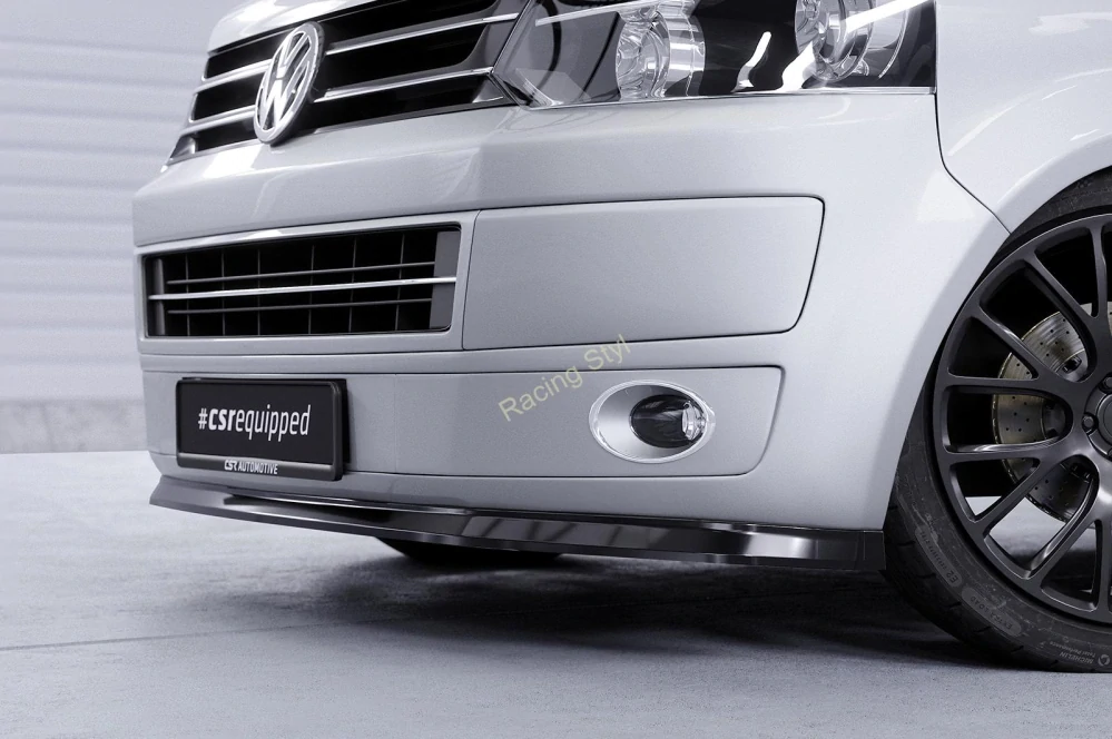 VW T5 Bus přední spoiler lipa CSR Matt.