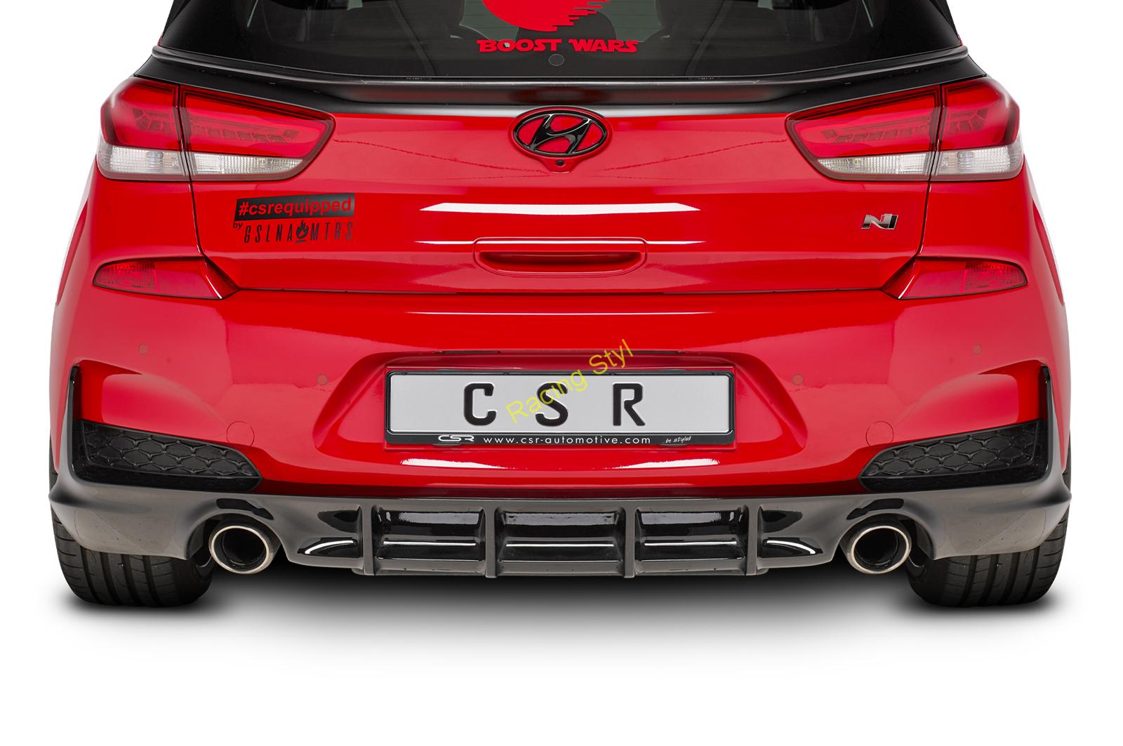 Hyundai I30 N (PD) spoiler na zadní nárazník difuzor CSR