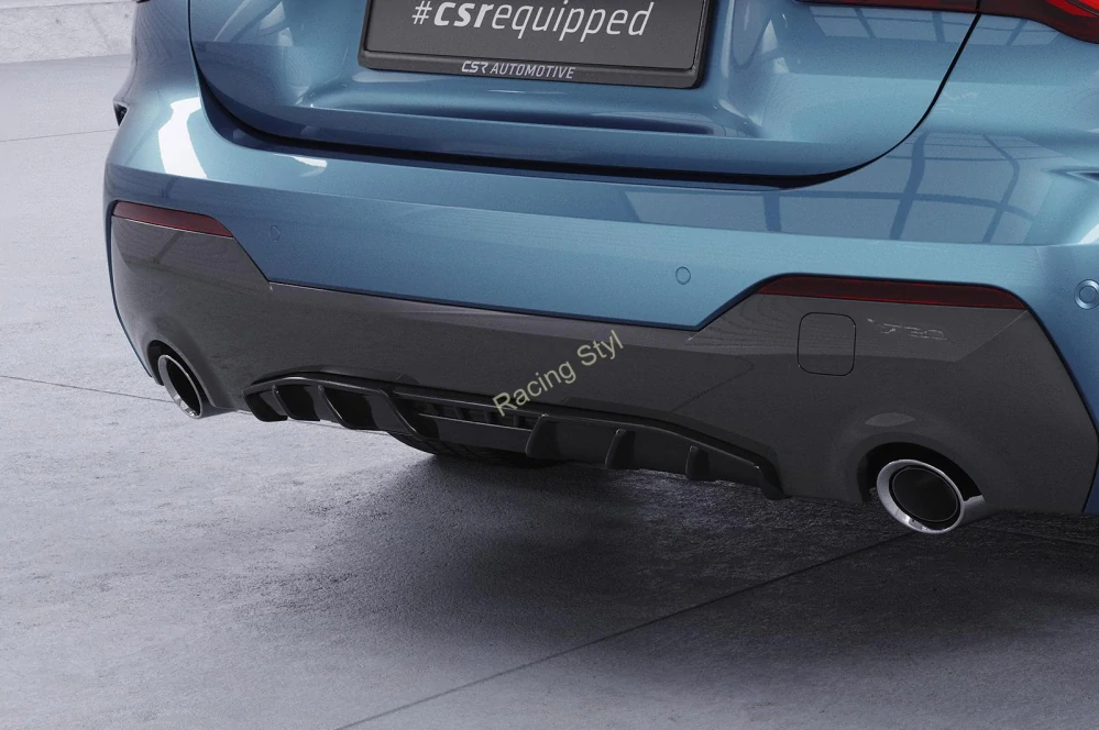 BMW 4 G22/G23 M-Paket a M440 spoiler na zadní nárazník CSR Matt.