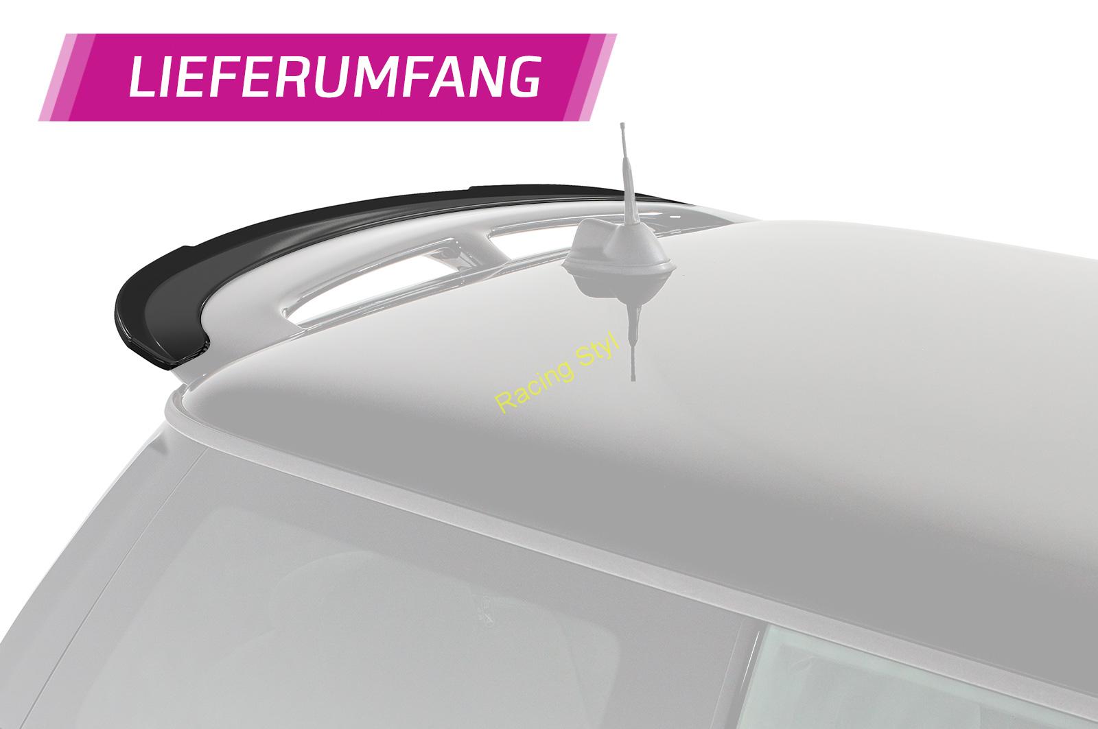 Mini R56 John Cooper Works spoiler na zadní křídlo Glossy Black CSR Lesklý