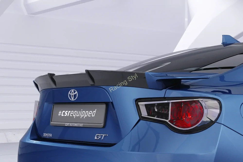 Toyota GT86 spoiler na zadní křídlo Glossy Black CSR Lesk