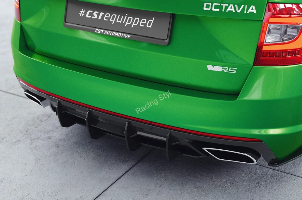 Škoda Octavia 3 typ 5E RS difuzor na zadní nárazník CSR