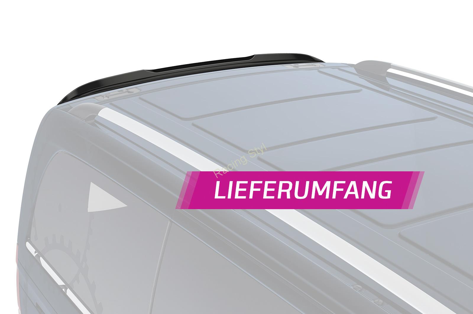 Mercedes Benz V 447 spoiler na zadní dveře Glossy Black CSR