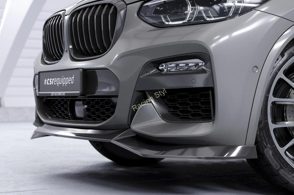 BMW X3 G01/ X4 G02 M-Paket přední spoiler lipa Glossy Black CSR Lesk