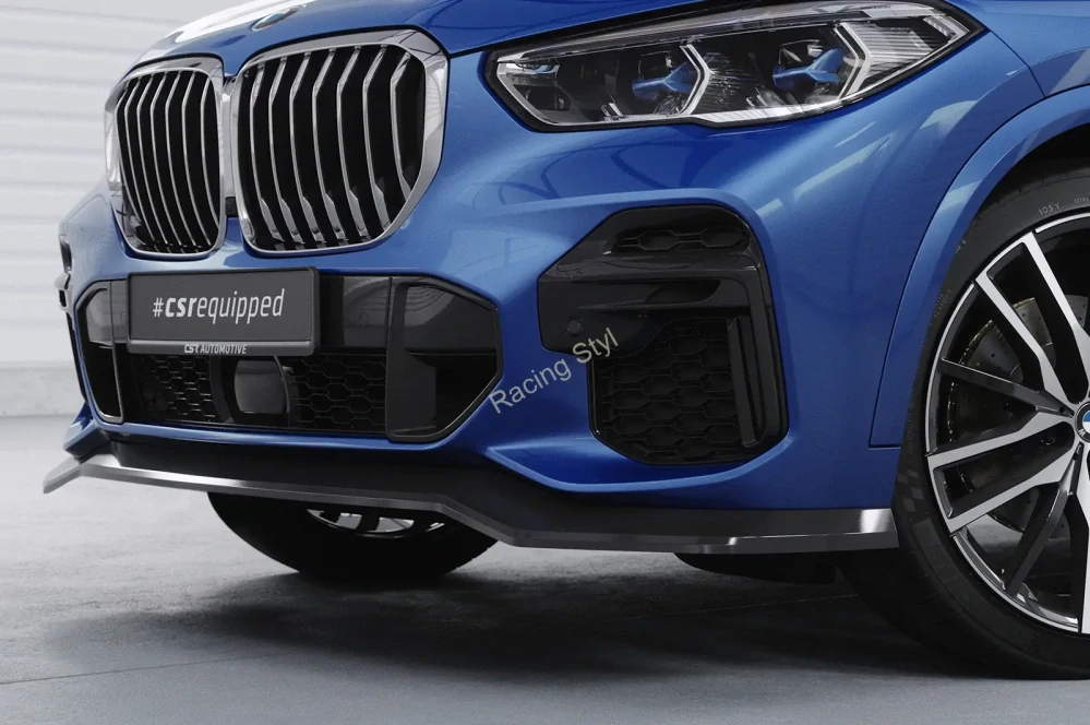 BMW X5 G05 M-Paket přední spoiler lipa Glossy Black CSR Lesk