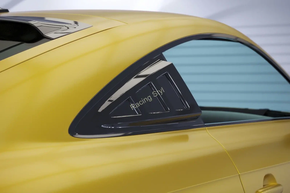 Audi TT (8J) boční kryty oken Glossy Black CSR Lesk