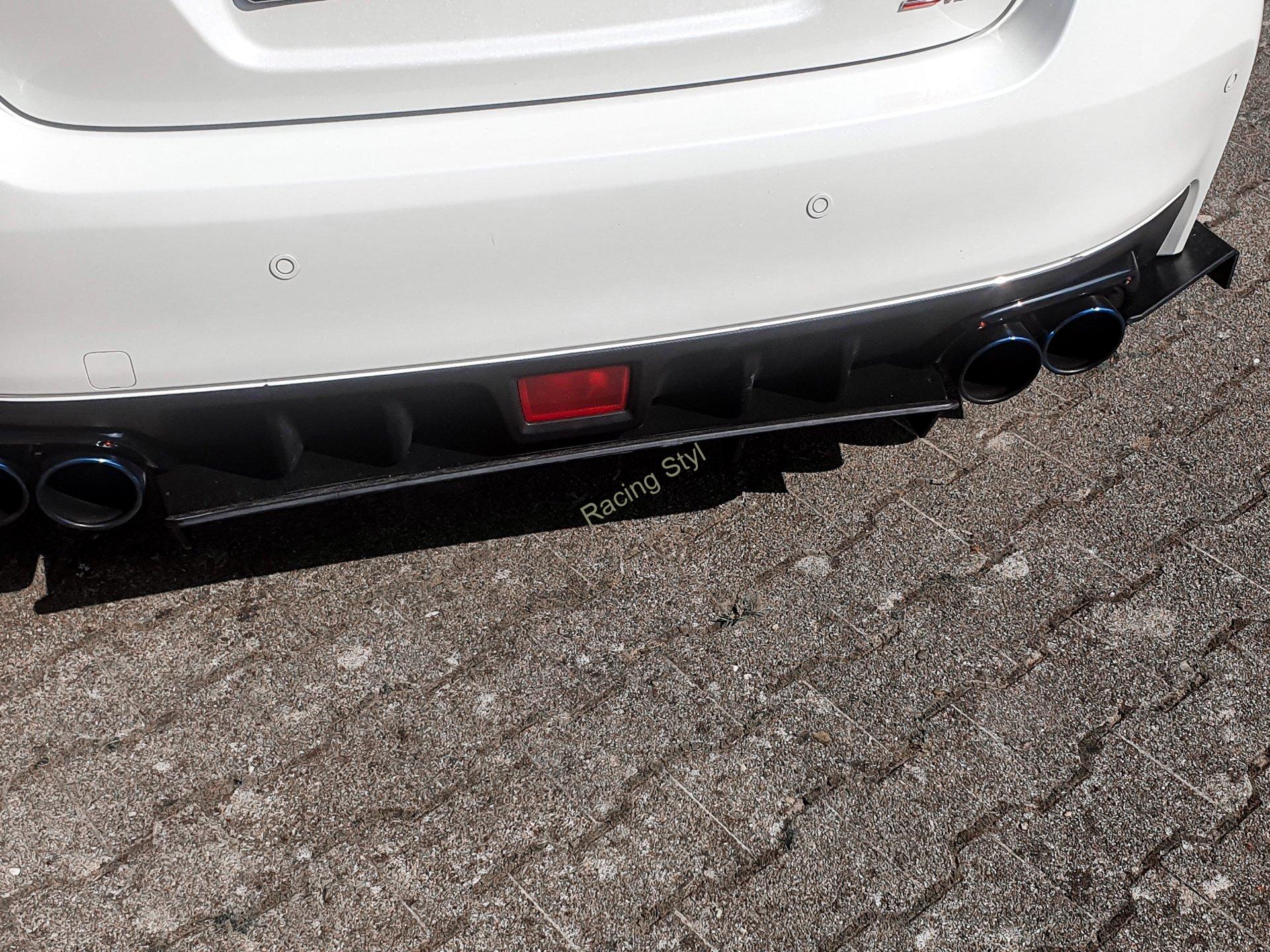 Subaru Impreza WRX STi spoiler na zadní nárazník difuzor IN Tuning
