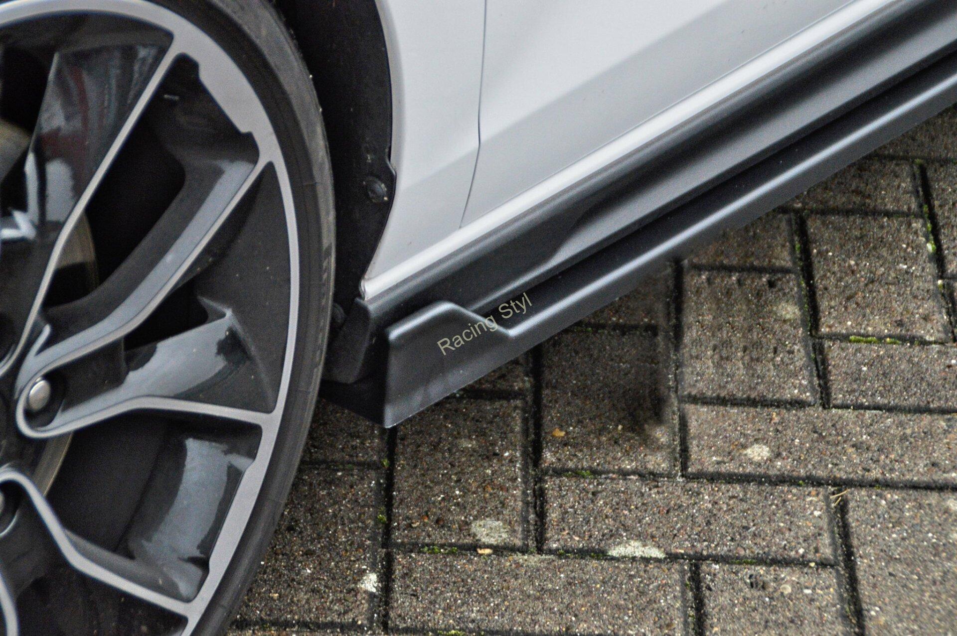 Hyundai I30N nástavce lemy pod boční prahy s křidélky IN Tuning Matt.