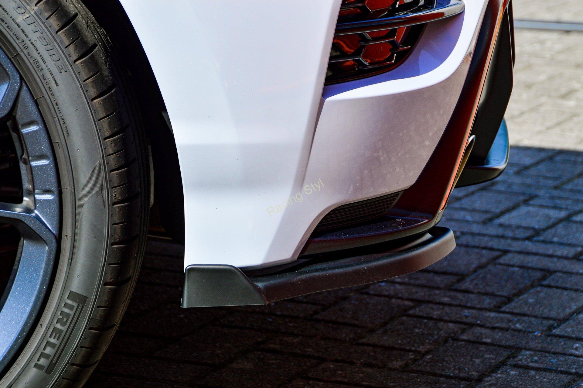 Hyundai Kona N + N-Line boční spoilery s křidélky na zadní nárazník IN Tuning Matt.