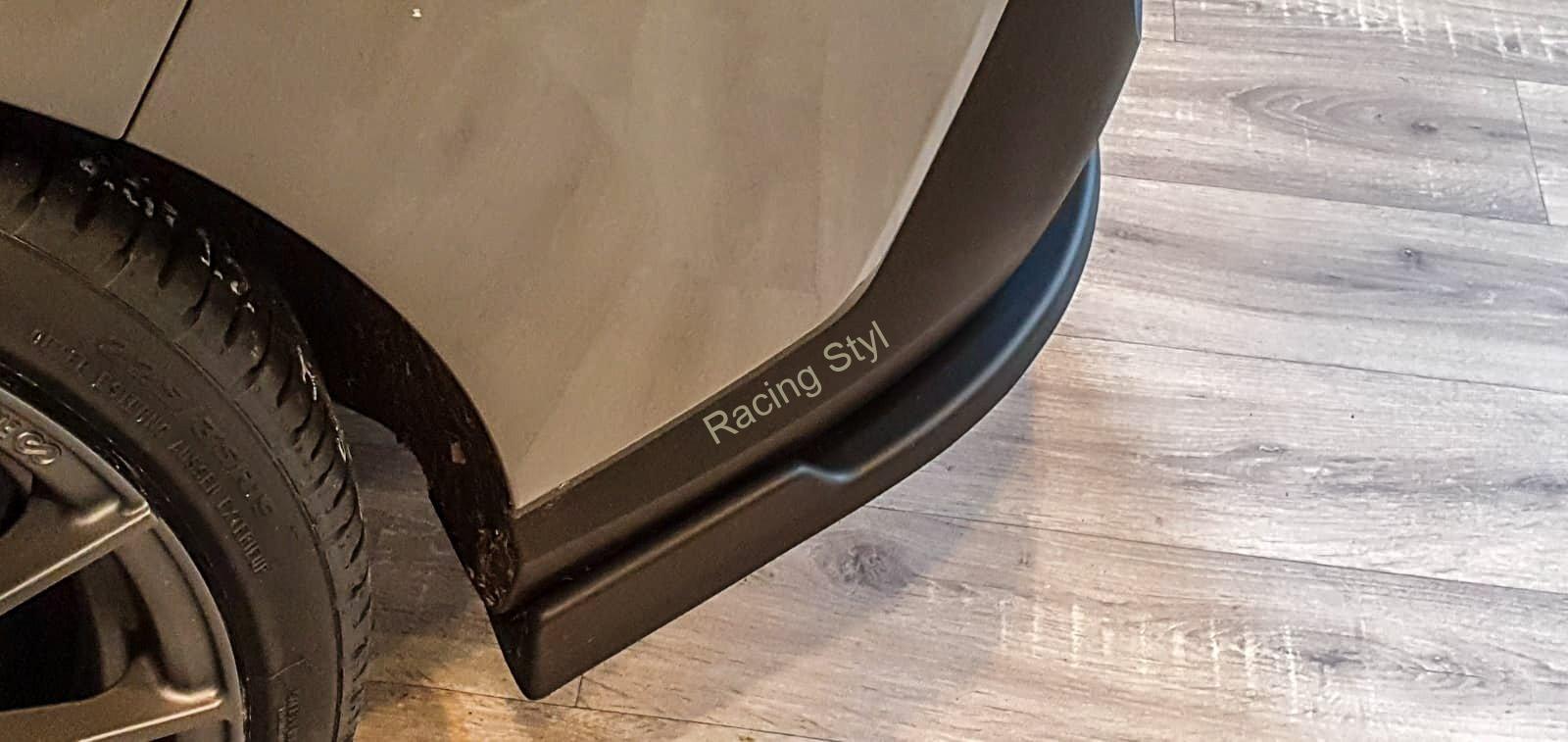 Hyundai I30N Fastback boční spoilery s křidélky Glossy Black na zadní nárazník IN Tuning Lesk.