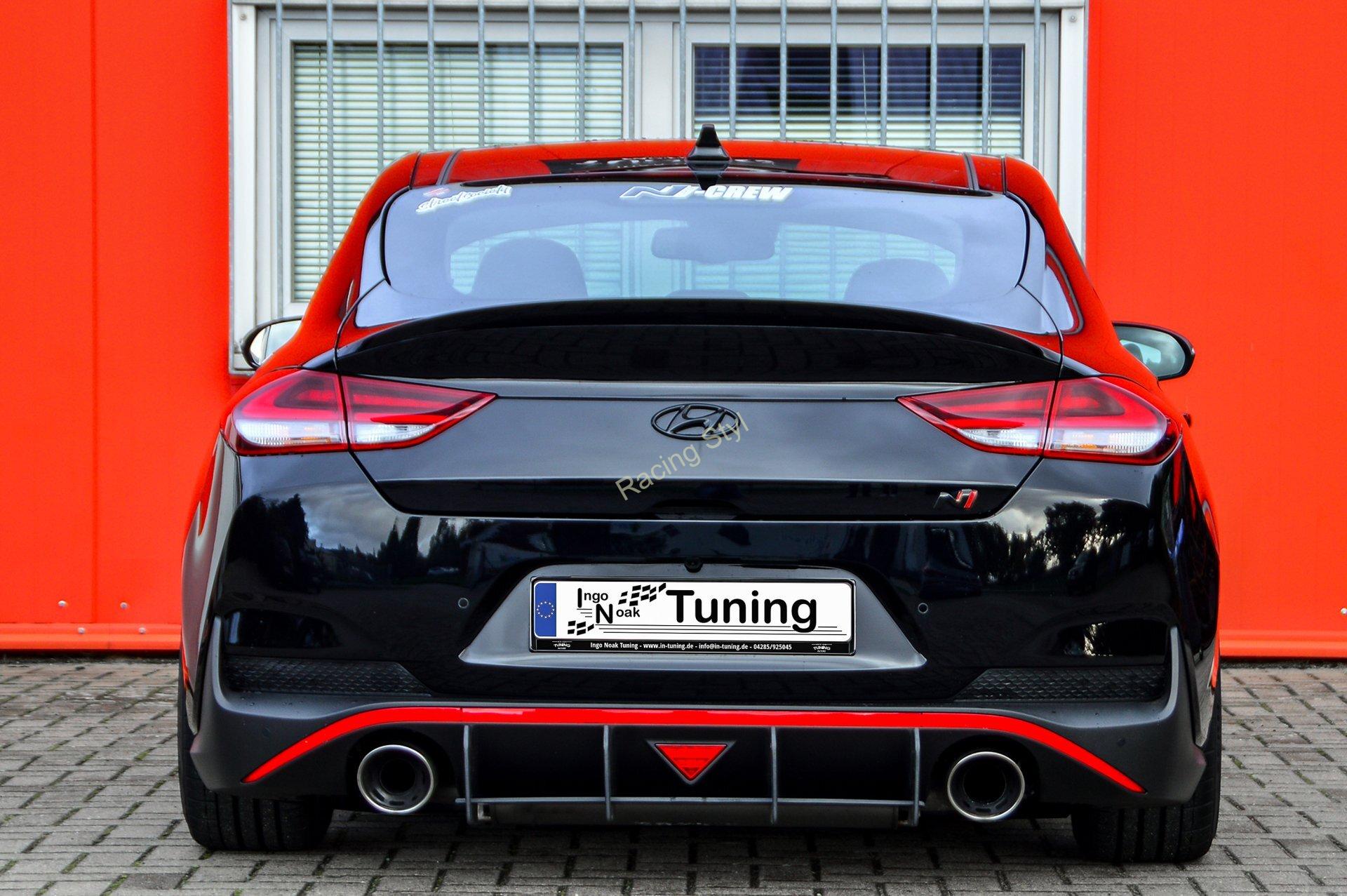 Hyundai I30N Fastback Facelift spoiler na zadní nárazník difuzor IN Tuning