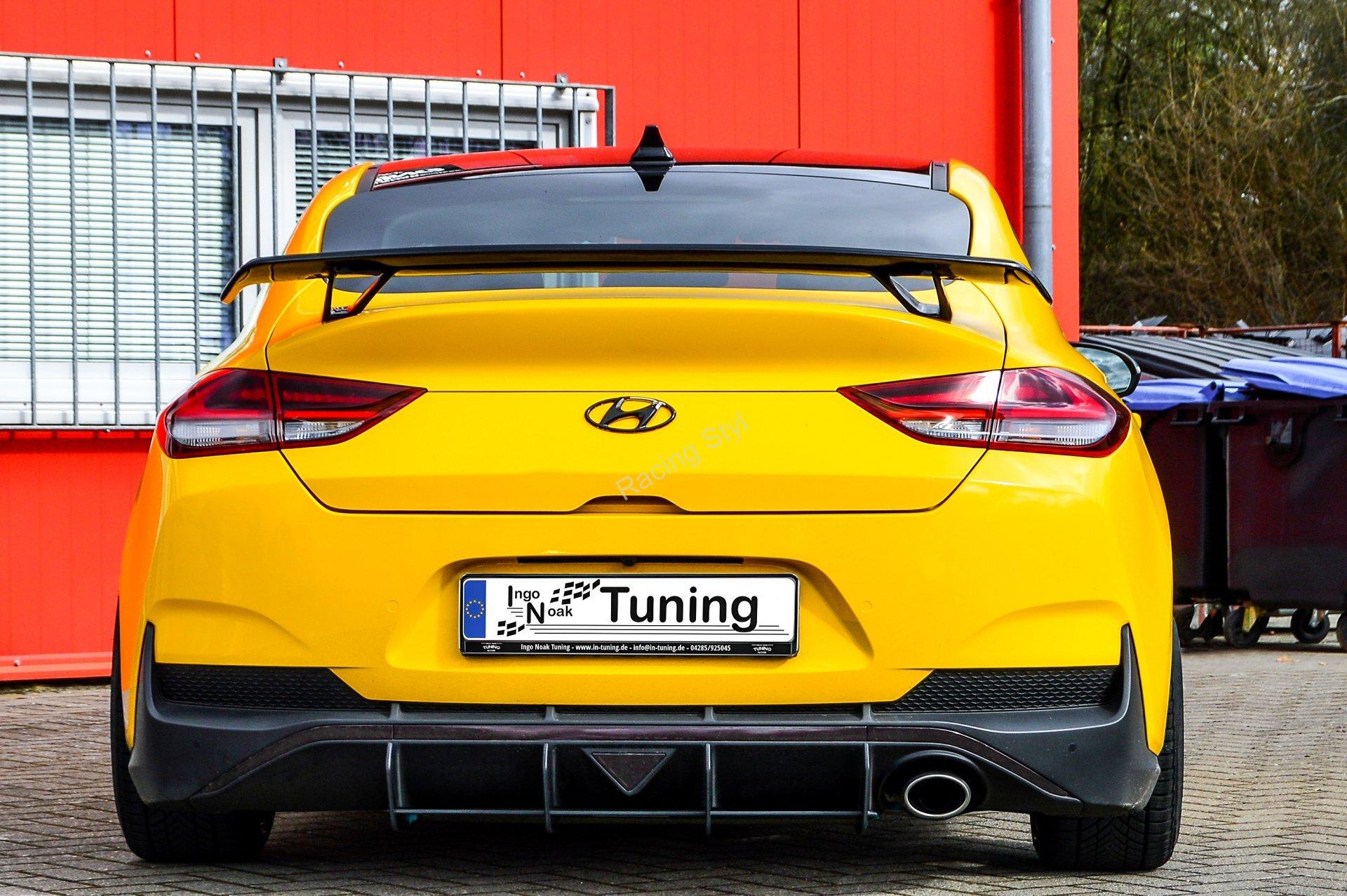 Hyundai I30 N-Line Fastback spoiler na zadní nárazník difuzor IN Tuning