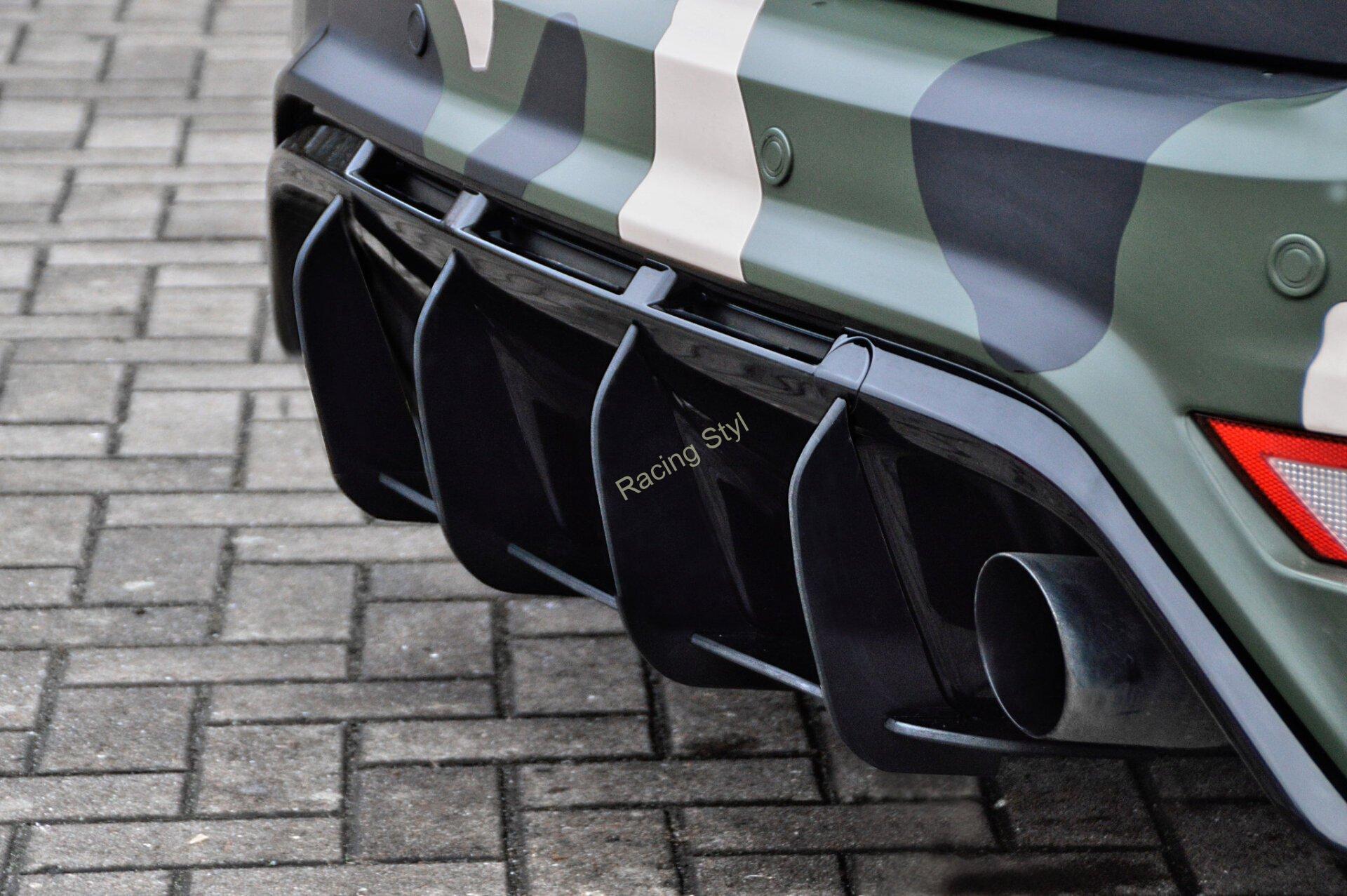 Ford Focus 2 RS DA3 spoiler na zadní nárazník difuzor IN Tuning