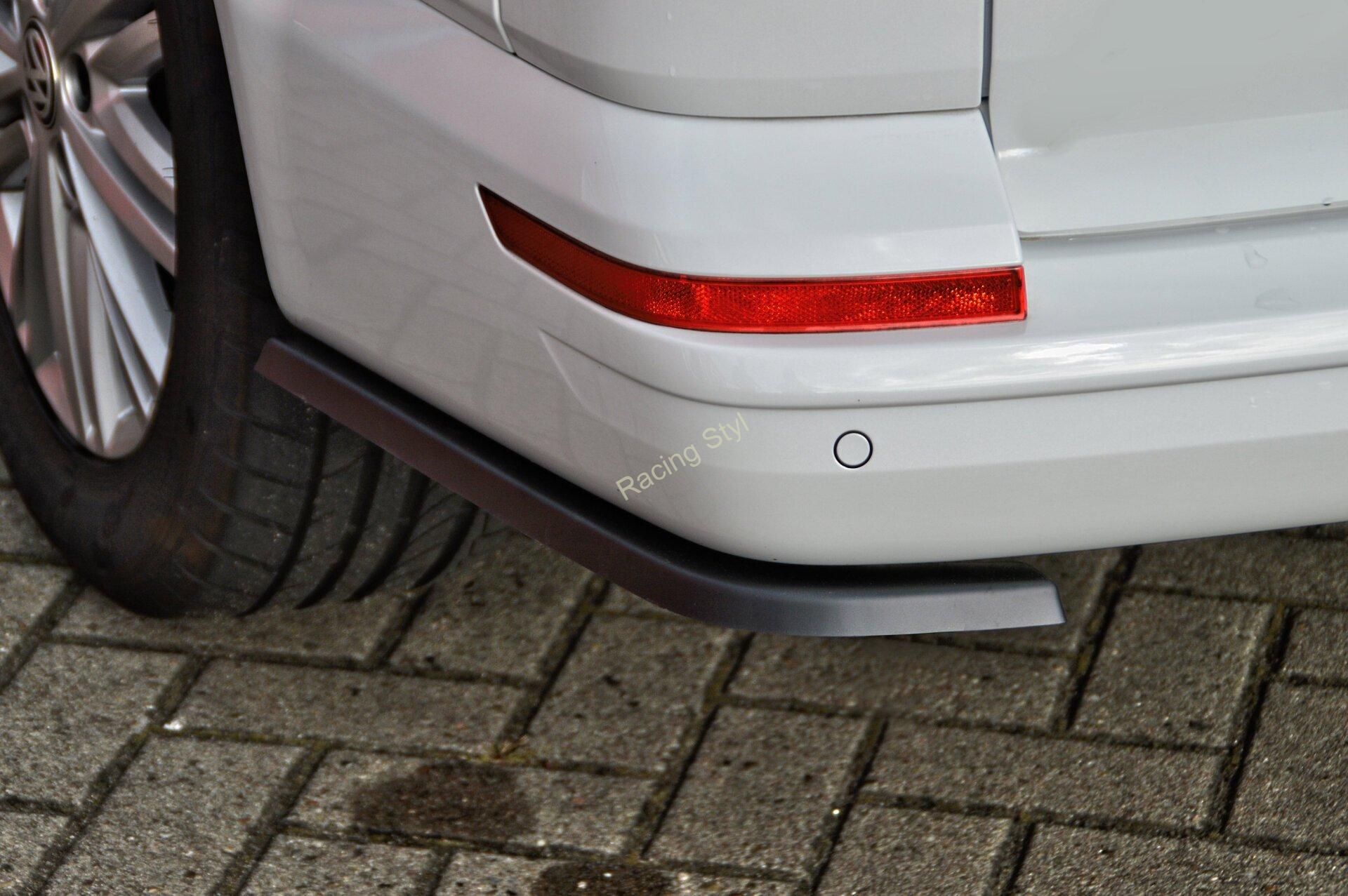 VW Bus T6 boční spoilery Glossy Black na zadní nárazník IN Tuning Lesk.