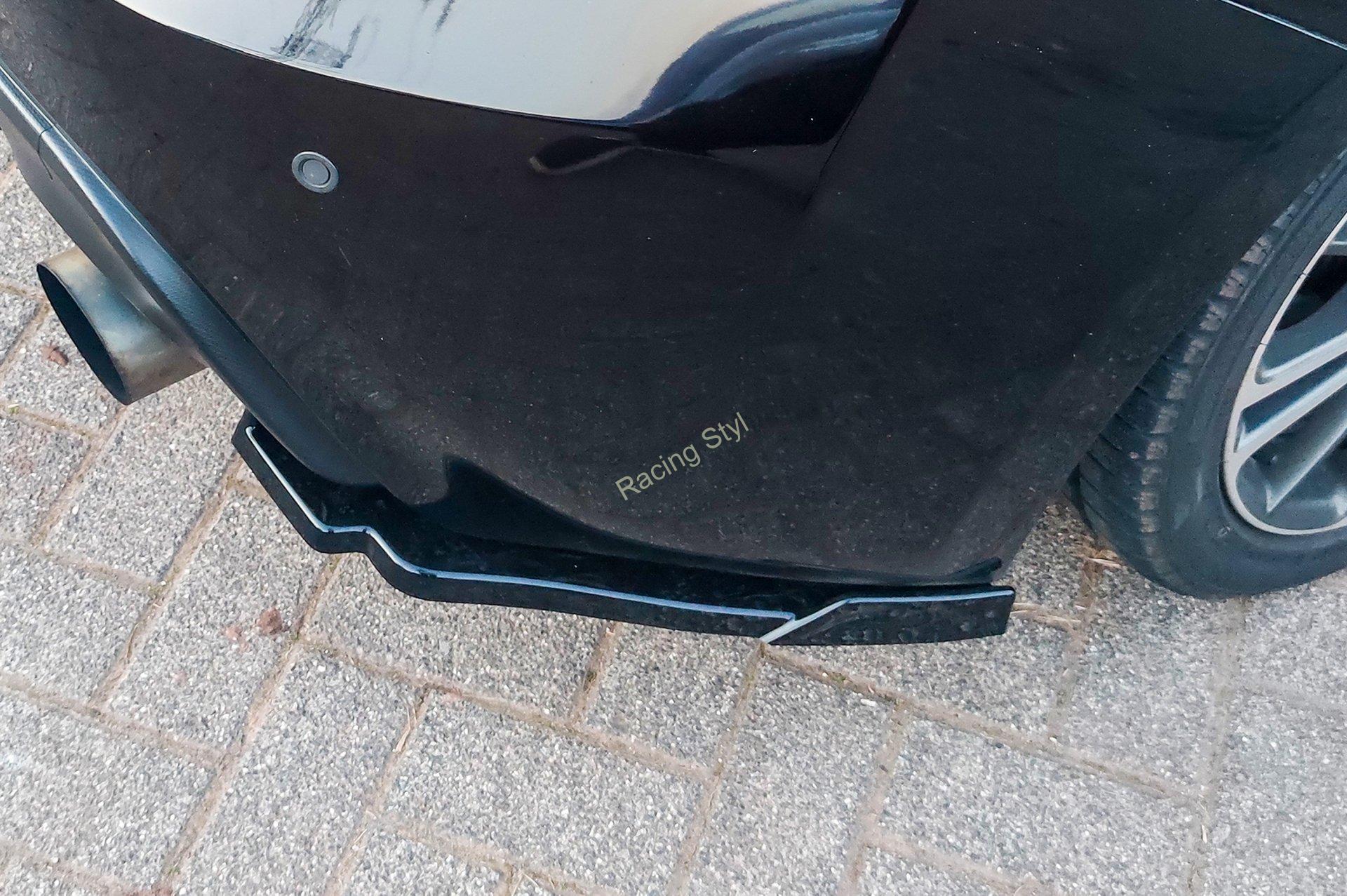 Toyota GT86 boční spoilery na zadní nárazník s křidélky IN Tuning Matt.