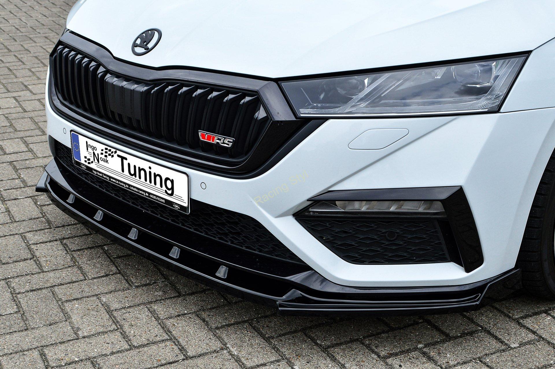 Škoda Octavia RS NX přední spoiler lipa s křidélky IN Tuning