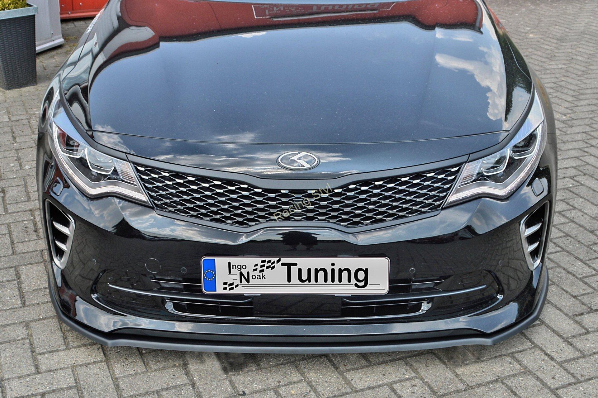 Kia Optima JF Sportswagon přední spoiler lipa IN Tuning Matt.
