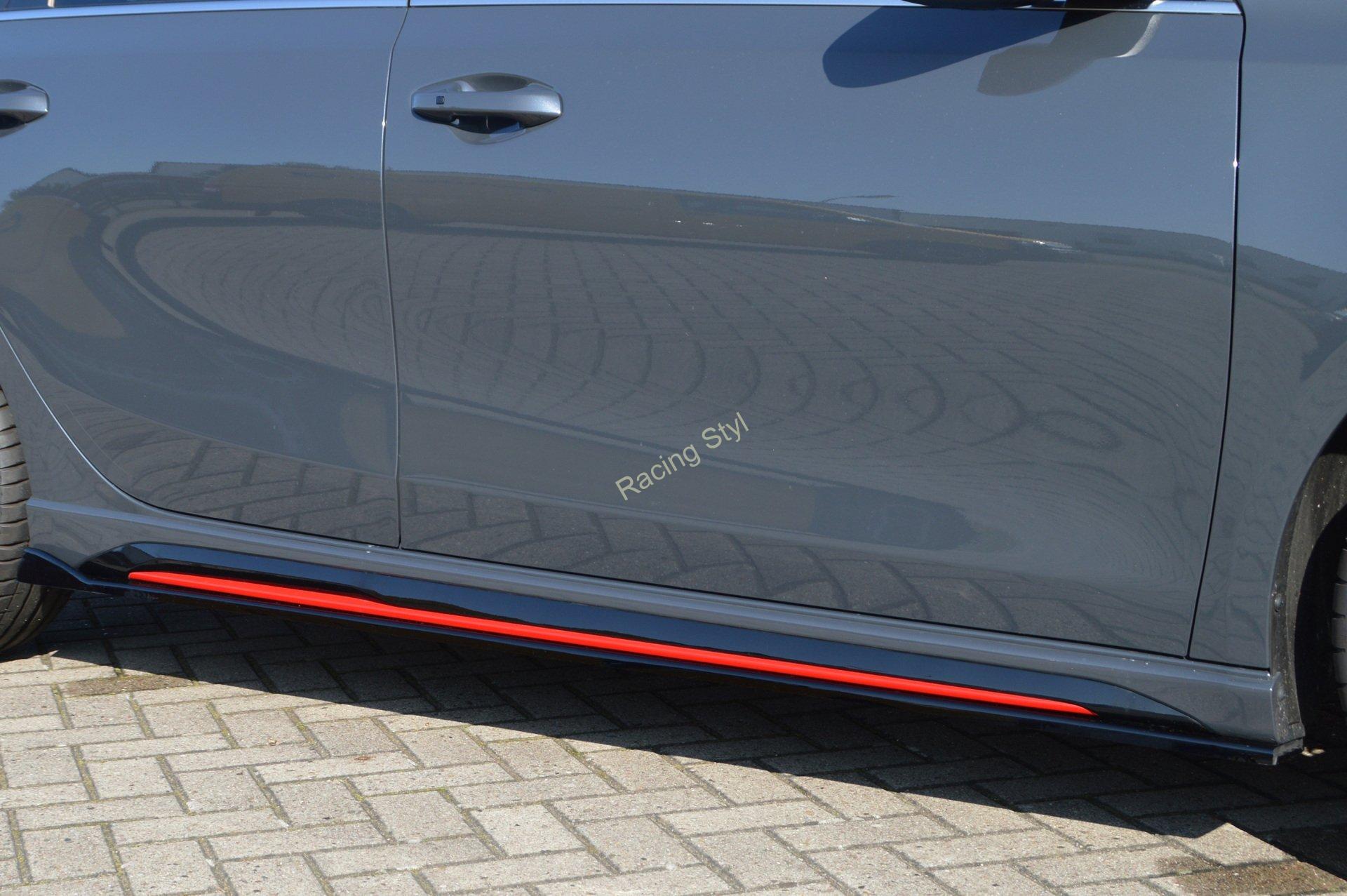 Kia Ceed GT/ Pro Ceed lemy pod boční prahy Glossy Black s křidélky IN Tuning Lesk.