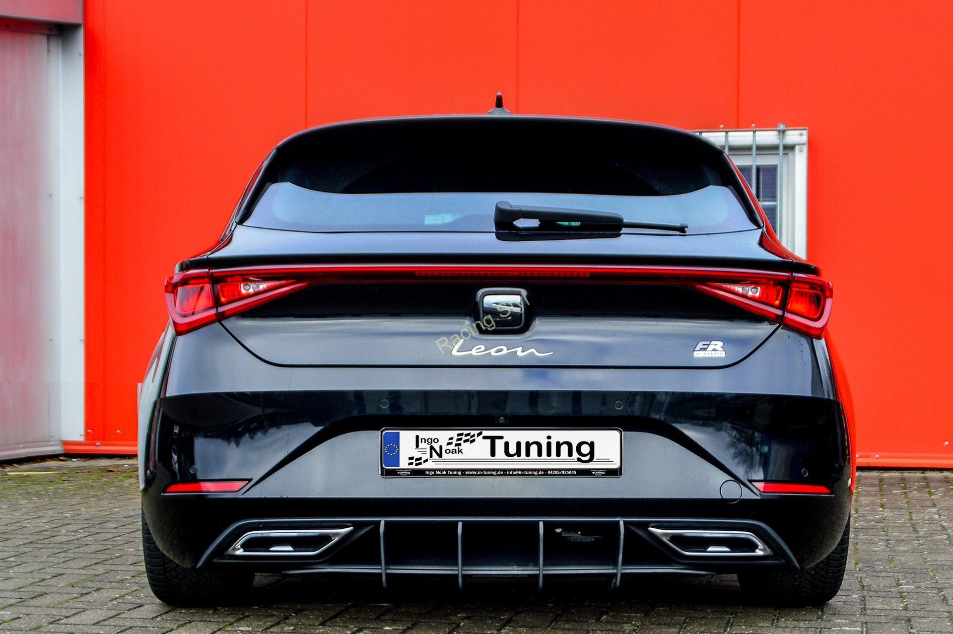 Seat Leon KL spoiler na zadní nárazník difuzor IN Tuning