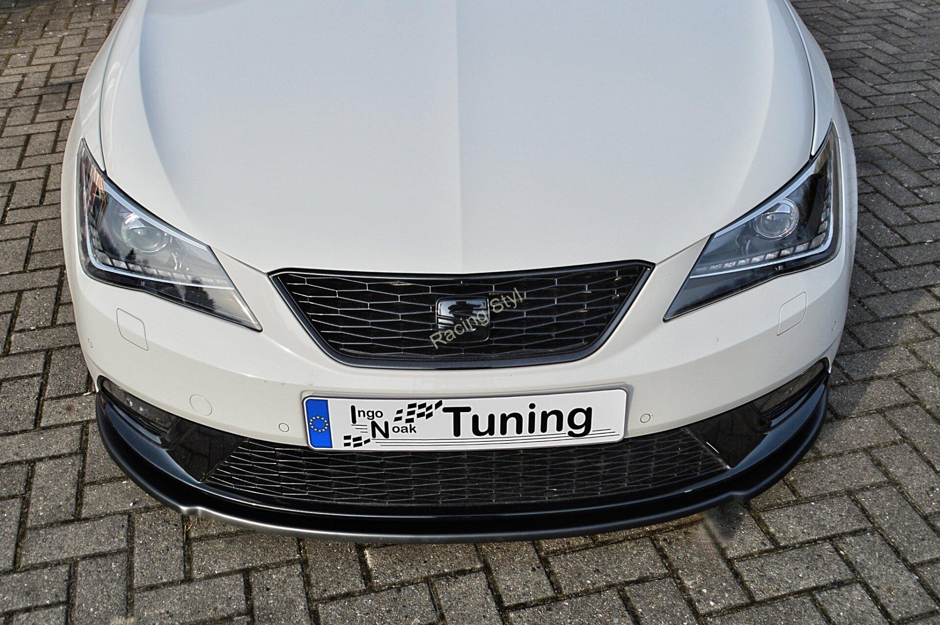 Seat Ibiza 6J SC/ ST Facelift přední spoiler lipa IN Tuning Matt.