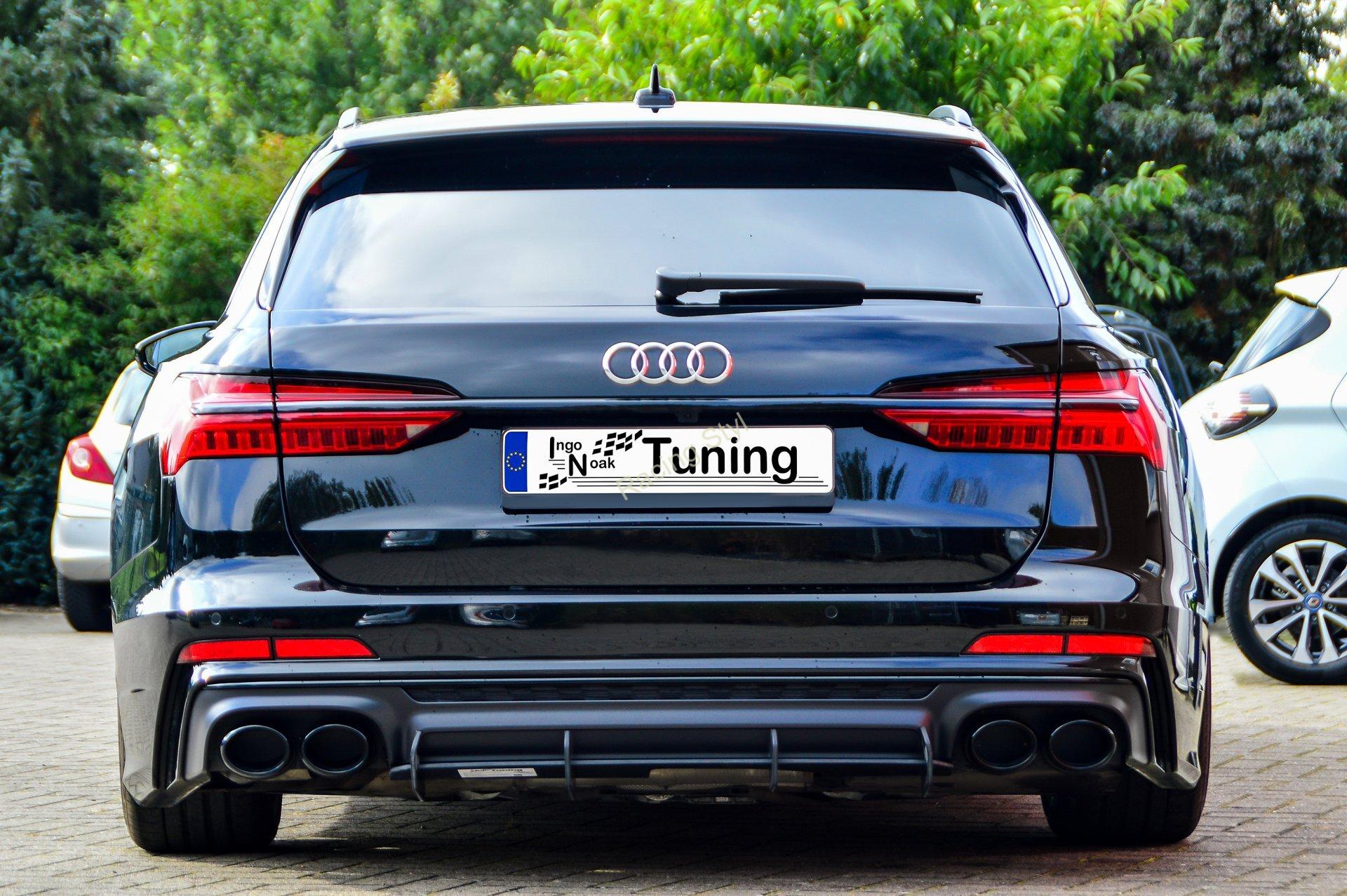 Audi A6 S6 C8 4K spoiler na zadní nárazník difuzor IN Tuning