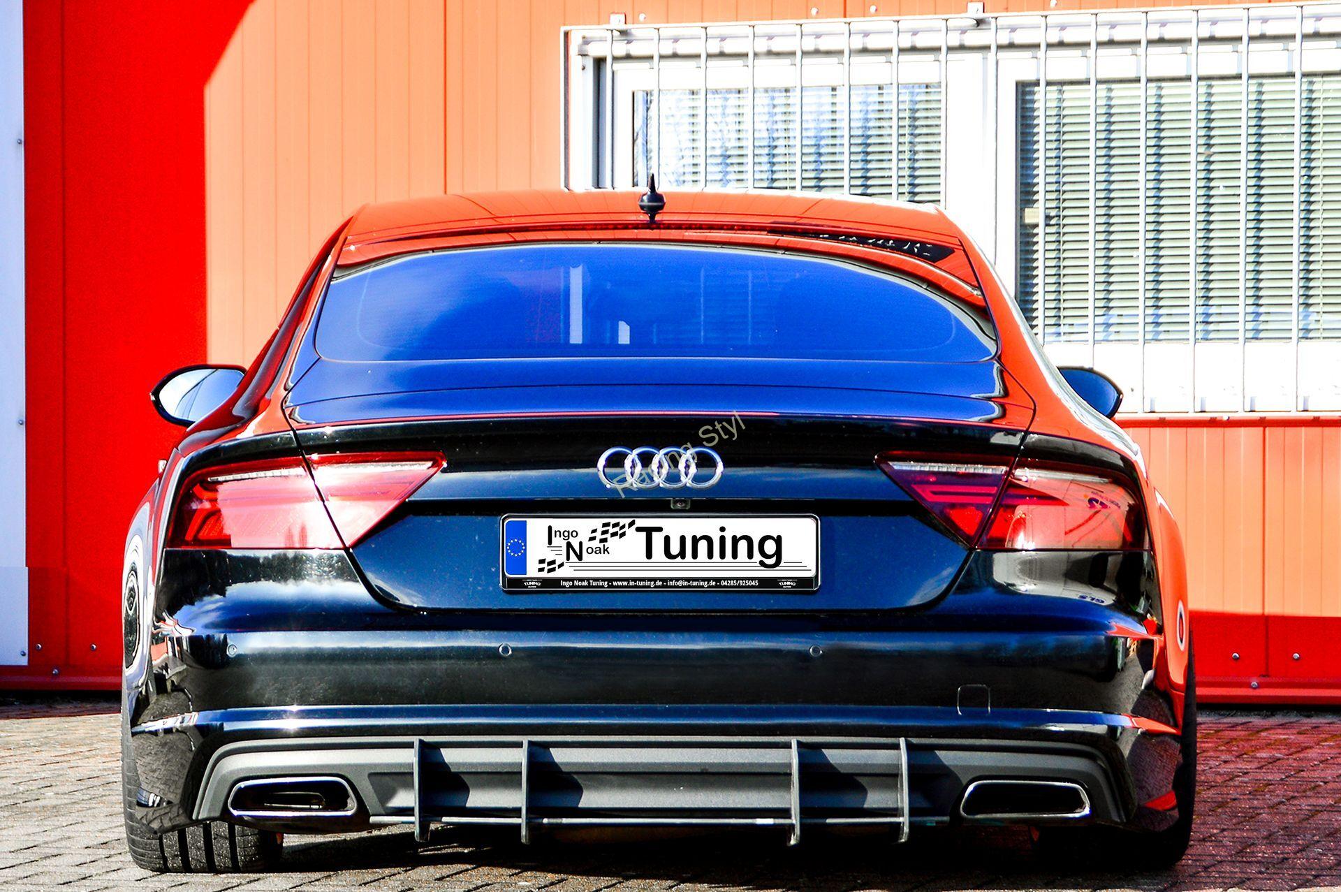 Audi A7 C7 4G spoiler na zadní nárazník difuzor IN Tuning