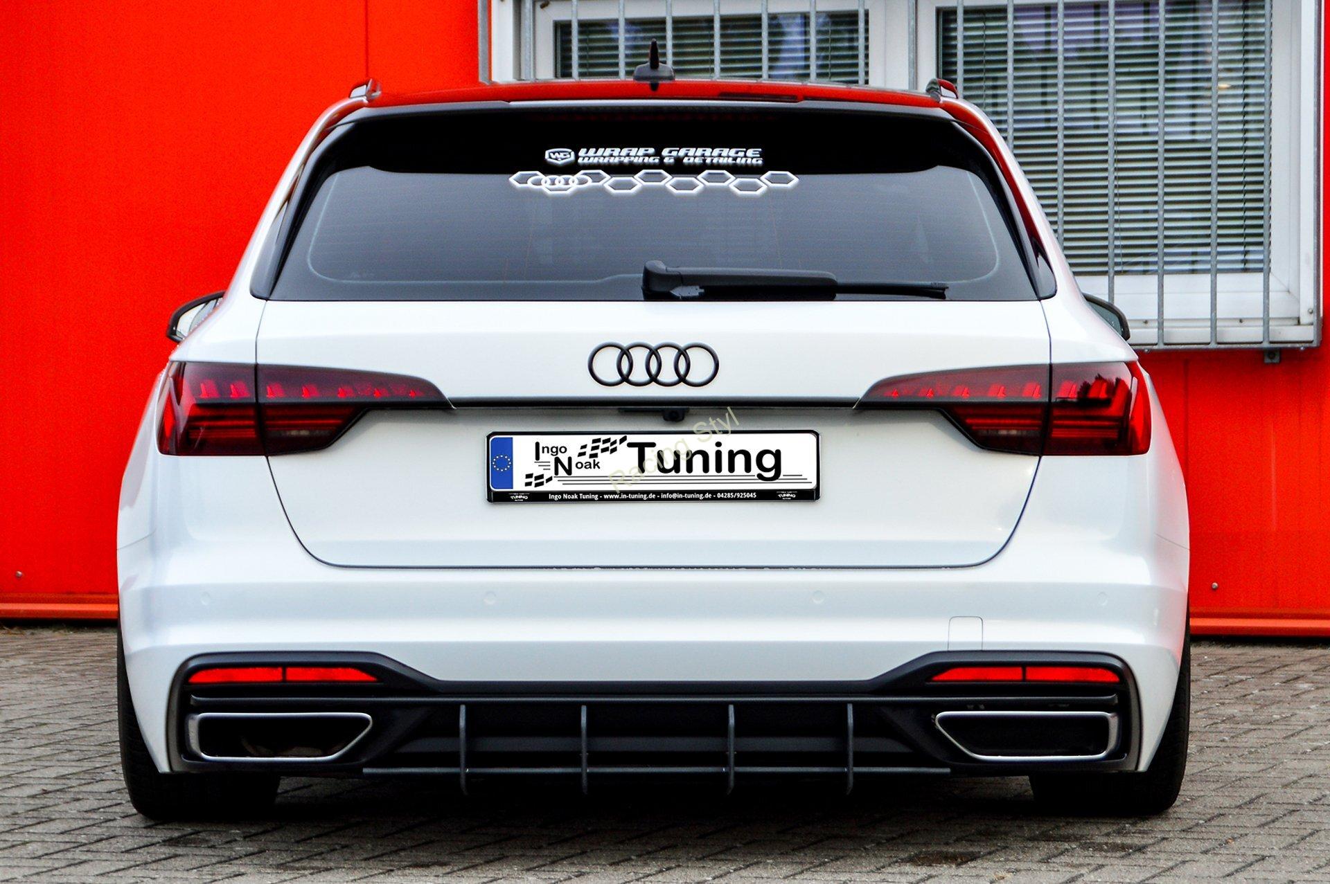 Audi A4 B9 Avant Facelift spoiler na zadní nárazník difuzor IN Tuning