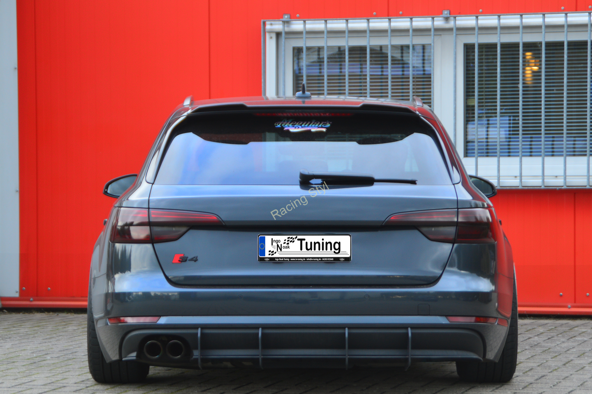 Audi A4 B9 Avant spoiler na zadní nárazník difuzor IN Tuning