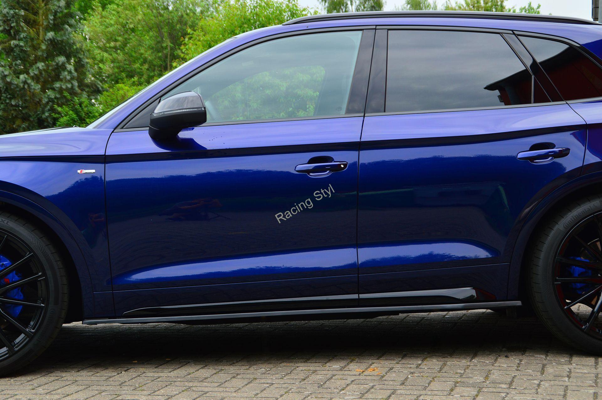 Audi Q5 S-Line/ SQ5 Facelift lišty pod boční prahy IN Tuning Matt.