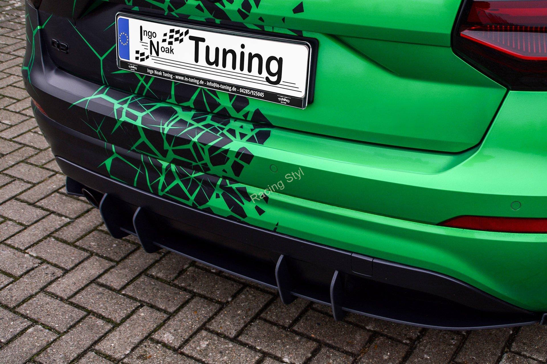 Audi Q2 GA spoiler na zadní nárazník difuzor IN Tuning