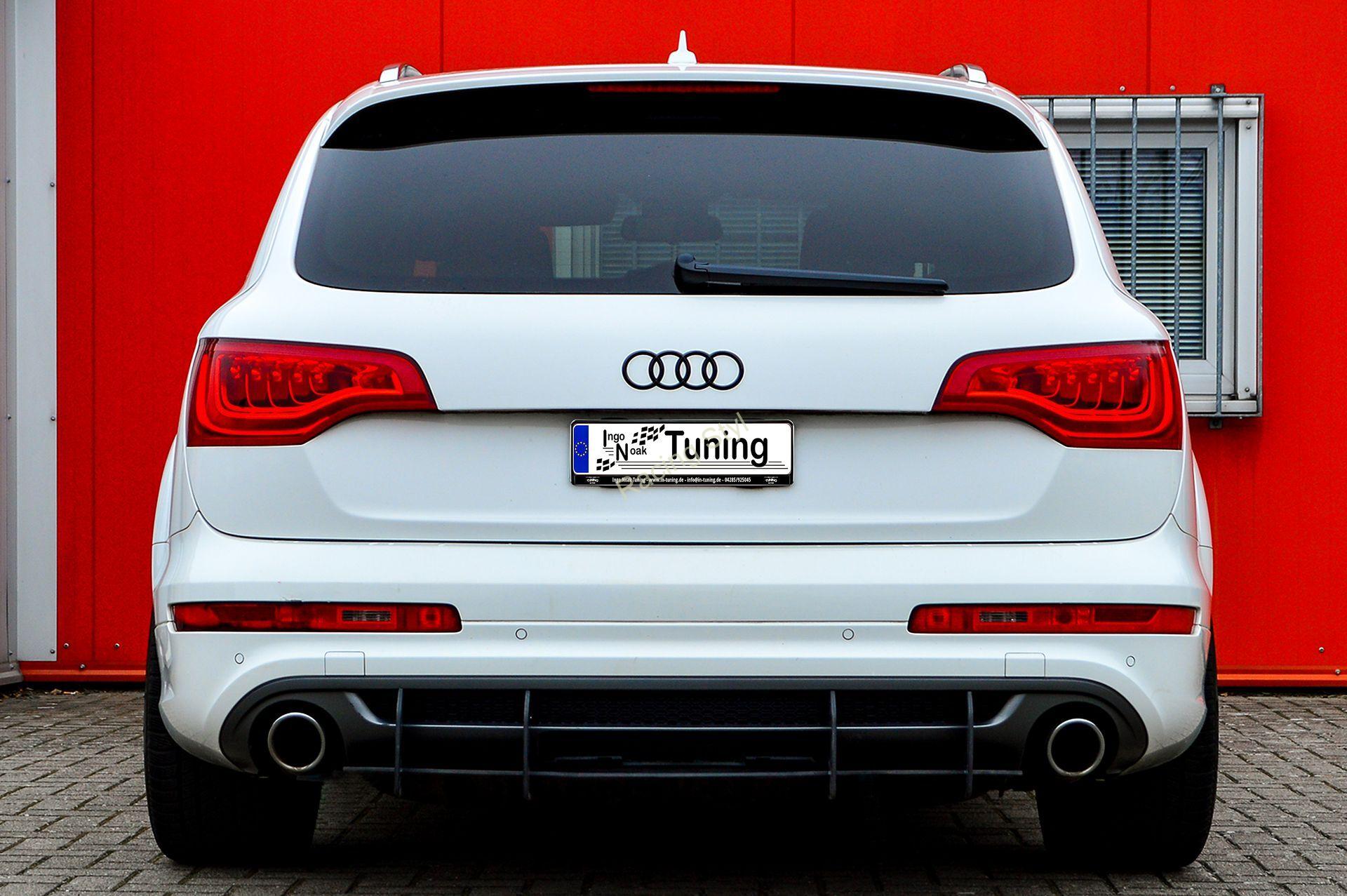 Audi Q7 4L S-Line spoiler na zadní nárazník difuzor IN Tuning