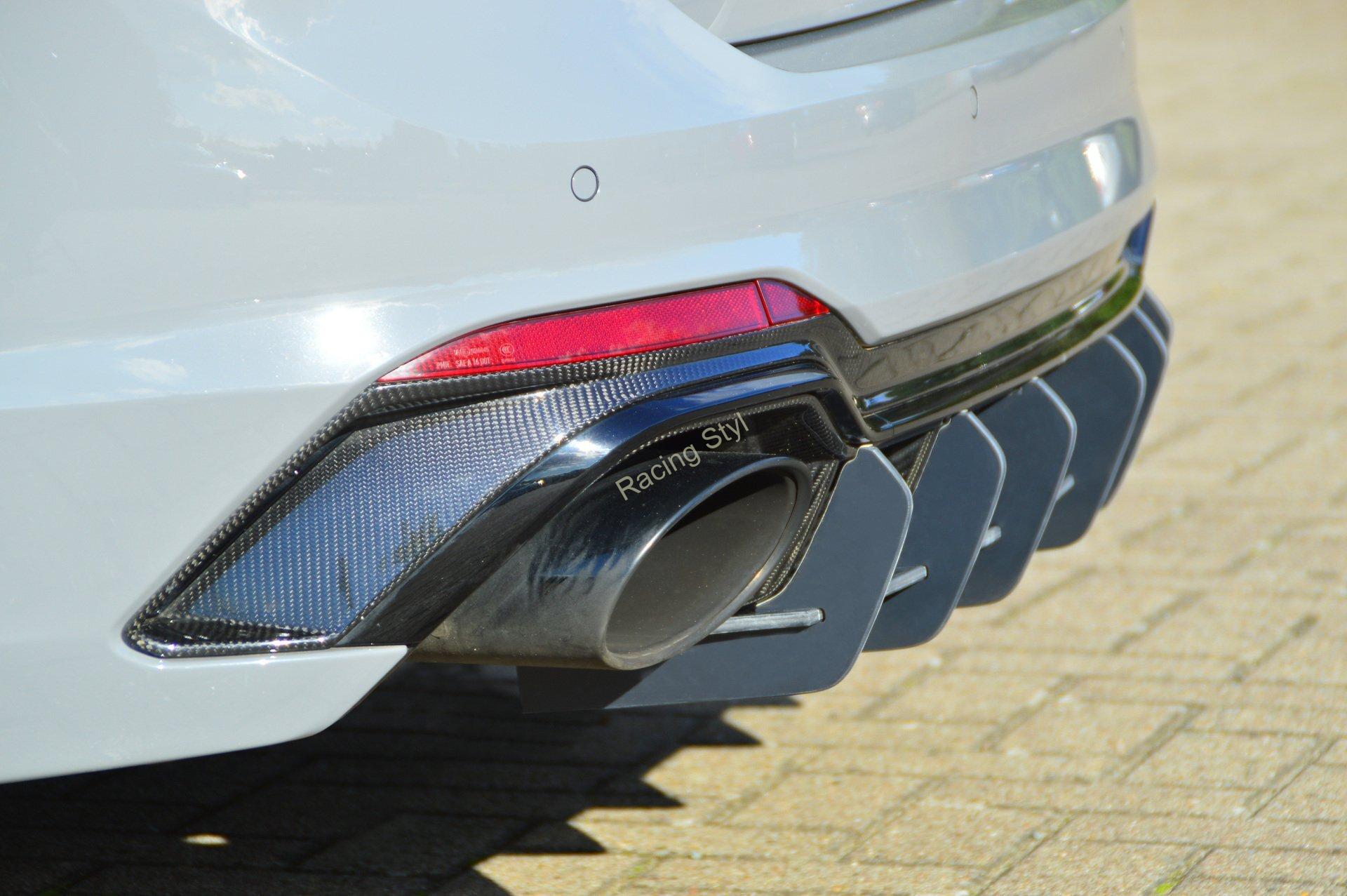Audi RS4 B9 spoiler na zadní nárazník difuzor IN Tuning