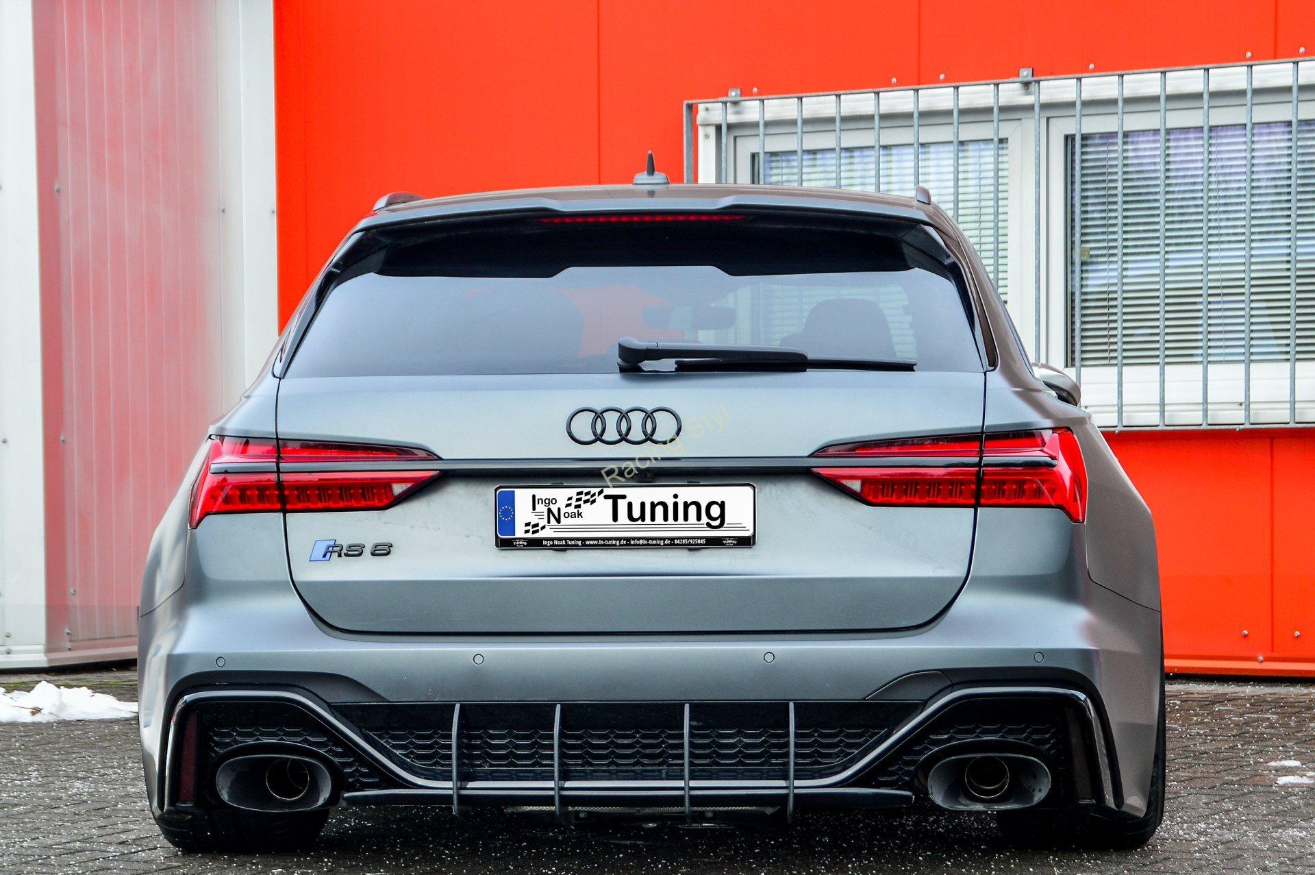 Audi RS6 C8 spoiler na zadní nárazník difuzor IN Tuning
