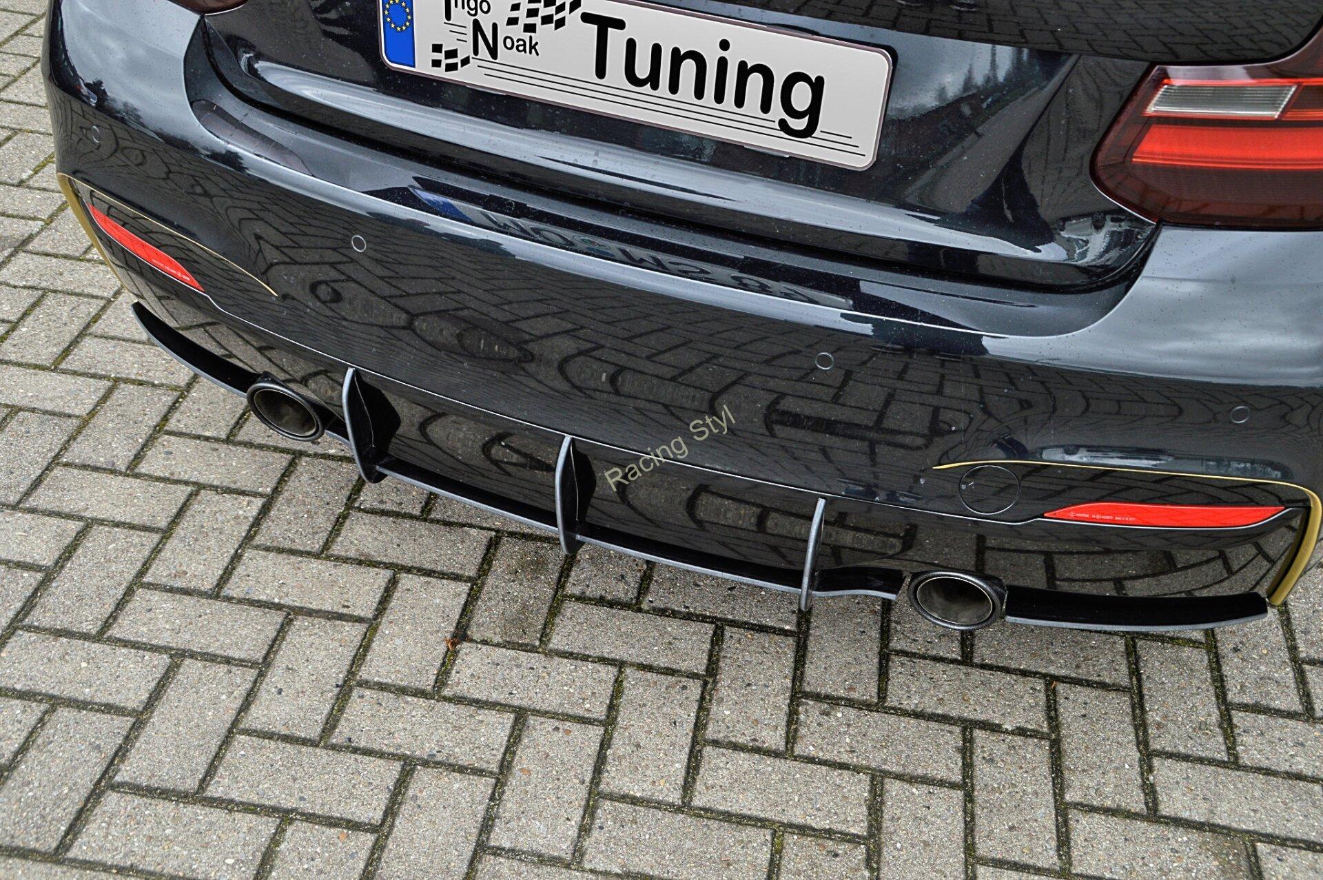 BMW 2 F22/F23 M235i spoiler na zadní nárazník difuzor IN Tuning