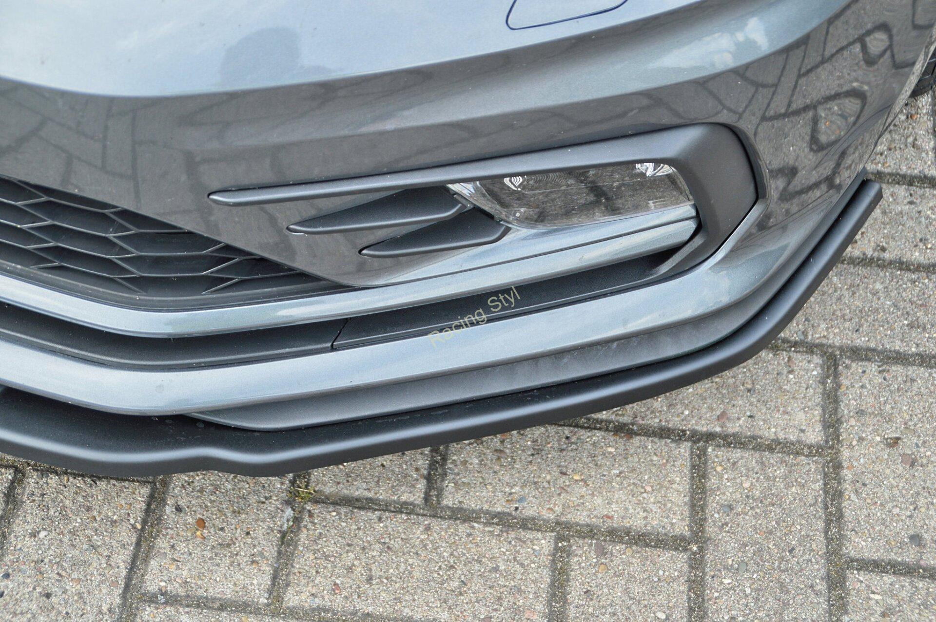 VW Jetta 6 GLI Facelift přední spoiler lipa Glossy Black IN Tuning Lesk.