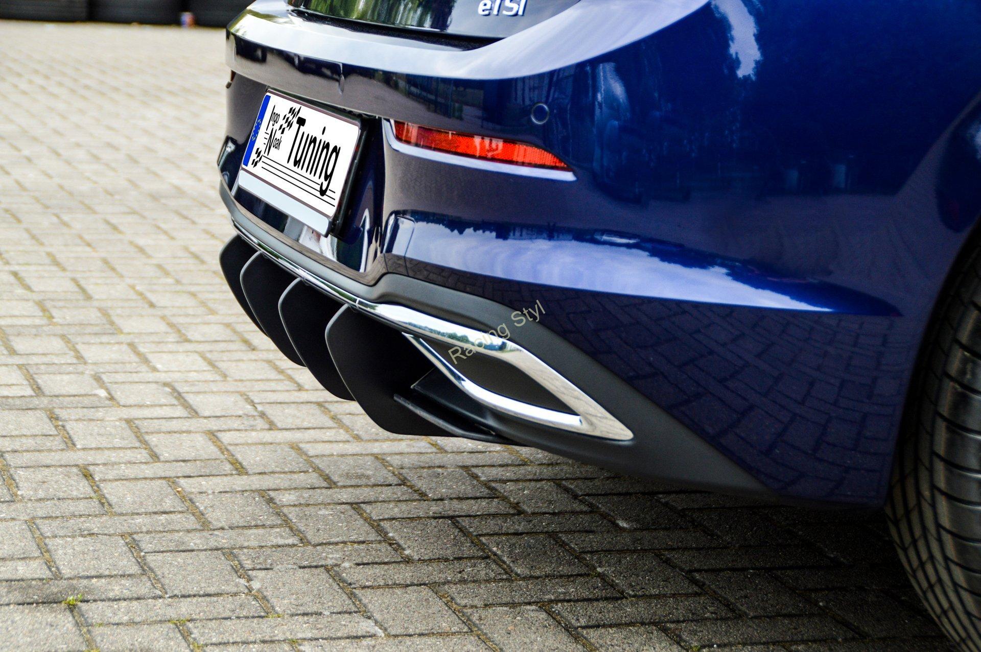 VW Golf 8 spoiler na zadní nárazník difuzor IN Tuning