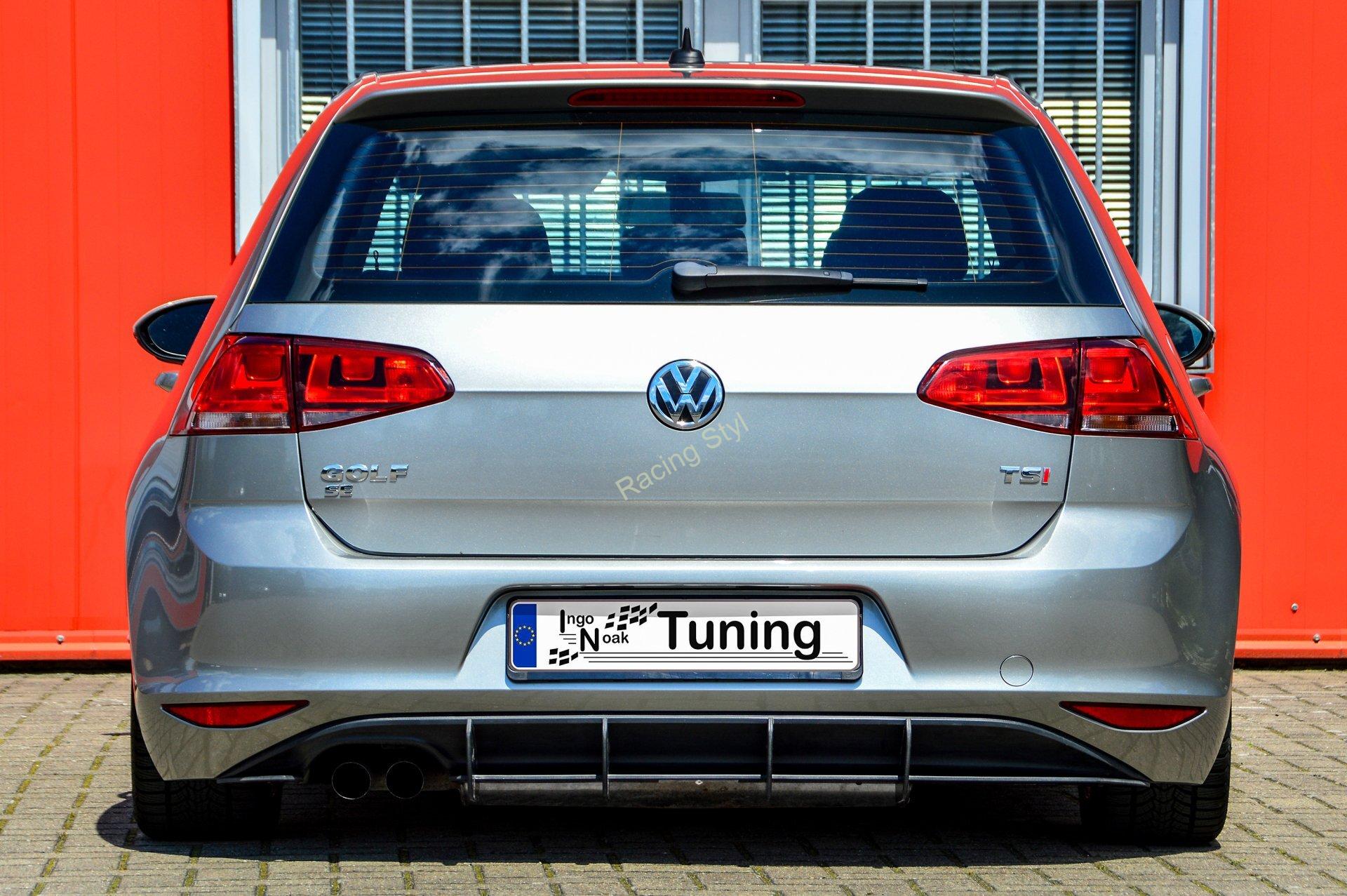 VW Golf 7 Standard difuzor na zadní nárazník IN Tuning