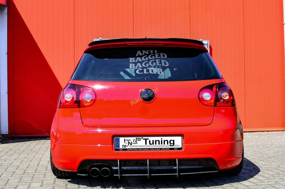 VW Golf 5 GTi Edition 30 spoiler na zadní nárazník difuzor IN Tuning
