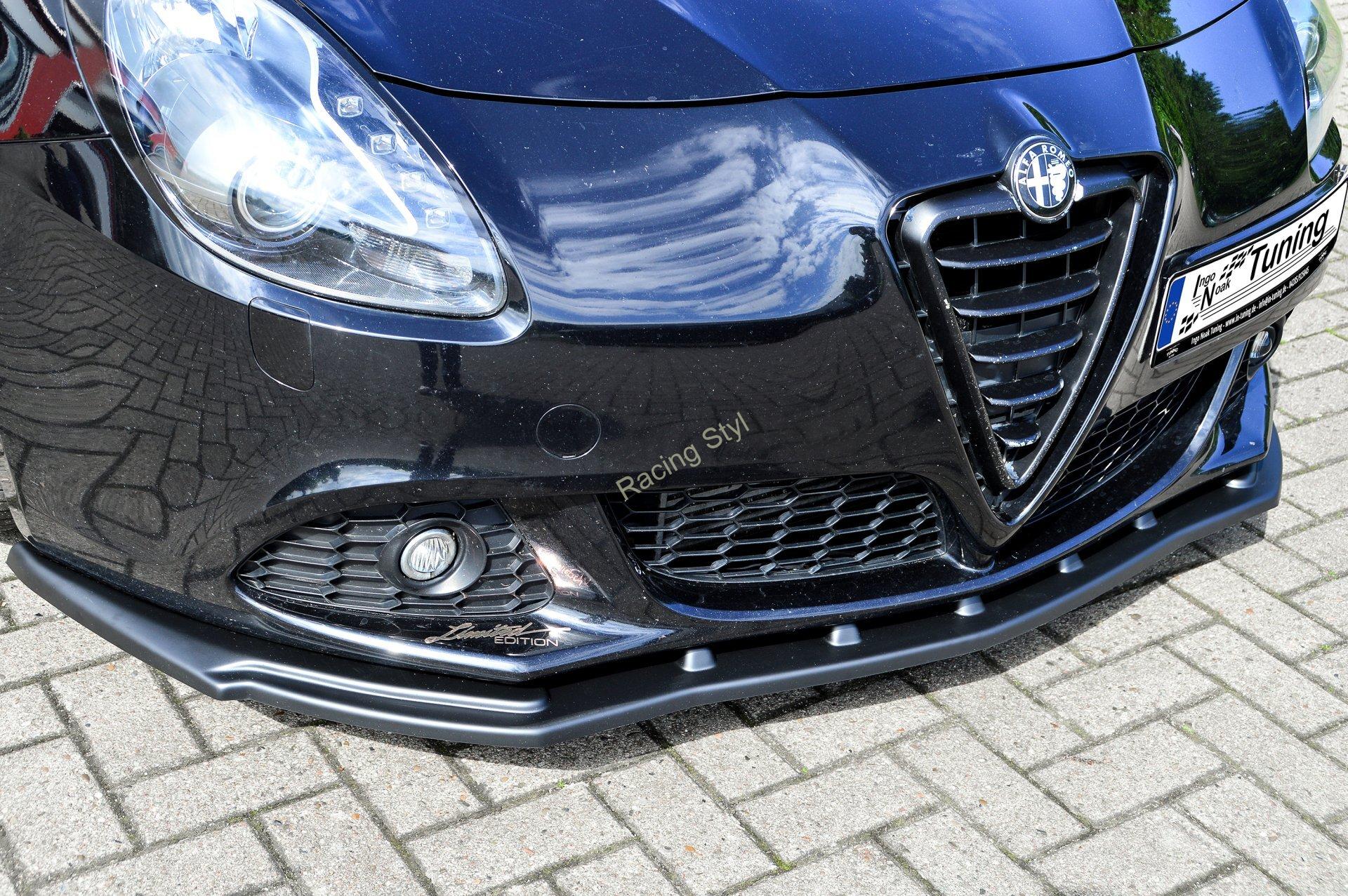 Alfa Romeo Giulietta 940 přední spoiler lipa Glossy Black IN Tuning Lesk.