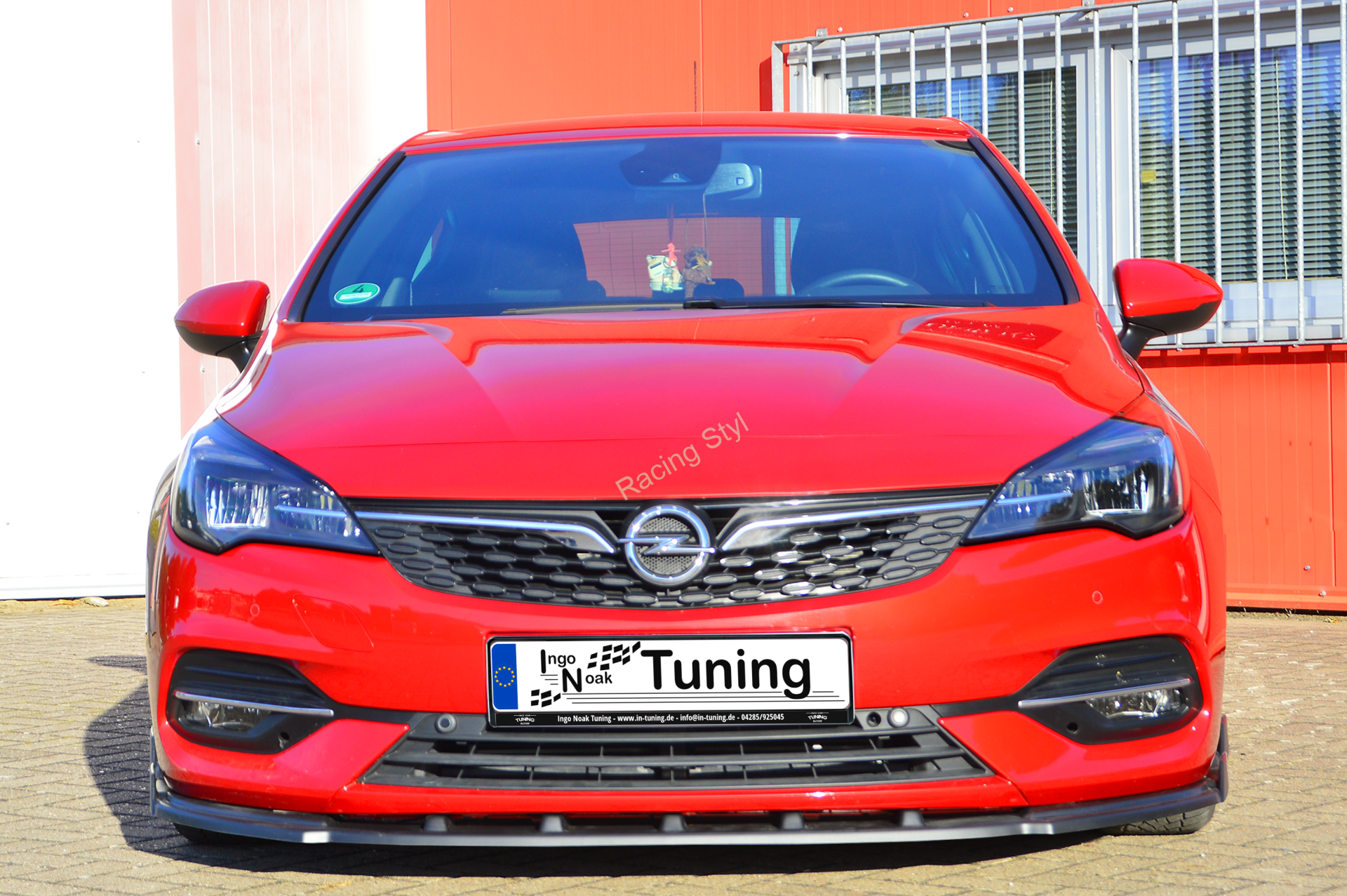 Opel Astra K 5dveř./ Sports Tourer přední spoiler lipa s křidélky IN Tuning Matt.