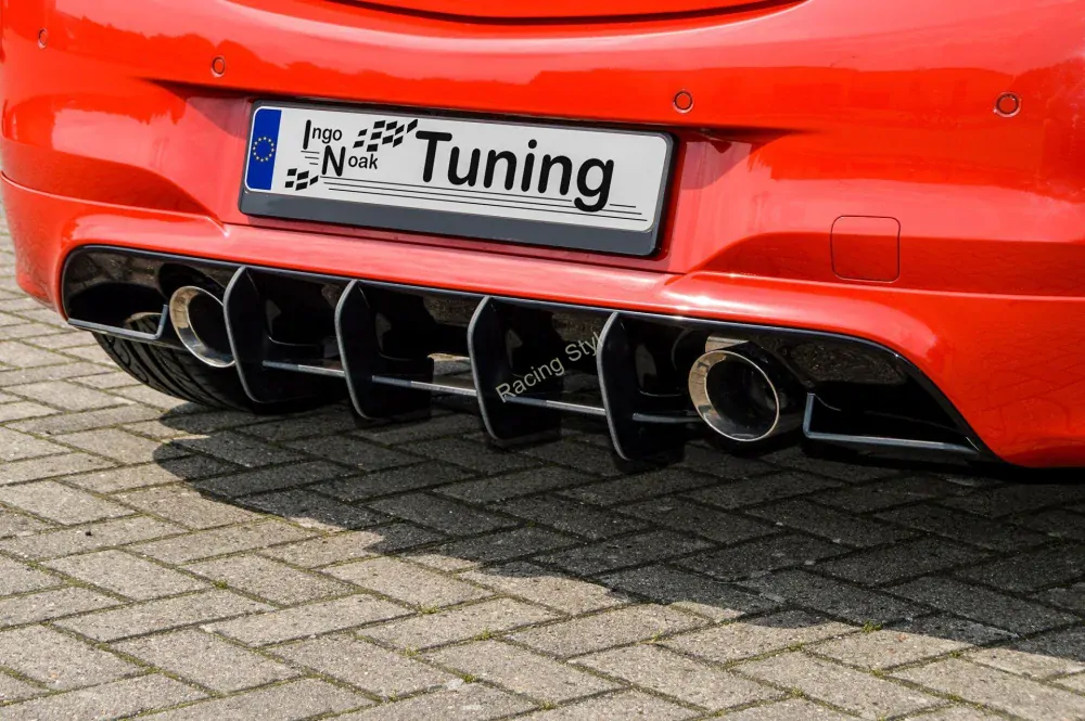 Opel Corsa E OPC spoiler na zadní nárazník difuzor IN Tuning