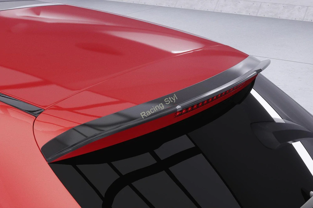 Mercedes Benz CLA X117 Shooting Brake zadní střešní spoiler Glossy Black CSR Lesk.
