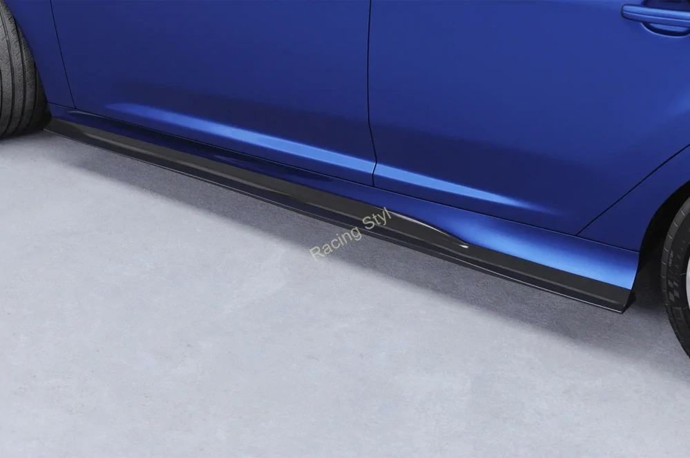 Ford Focus MK3 ST/ST-Line nástavce bočních prahů Glossy Black CSR Lesk.