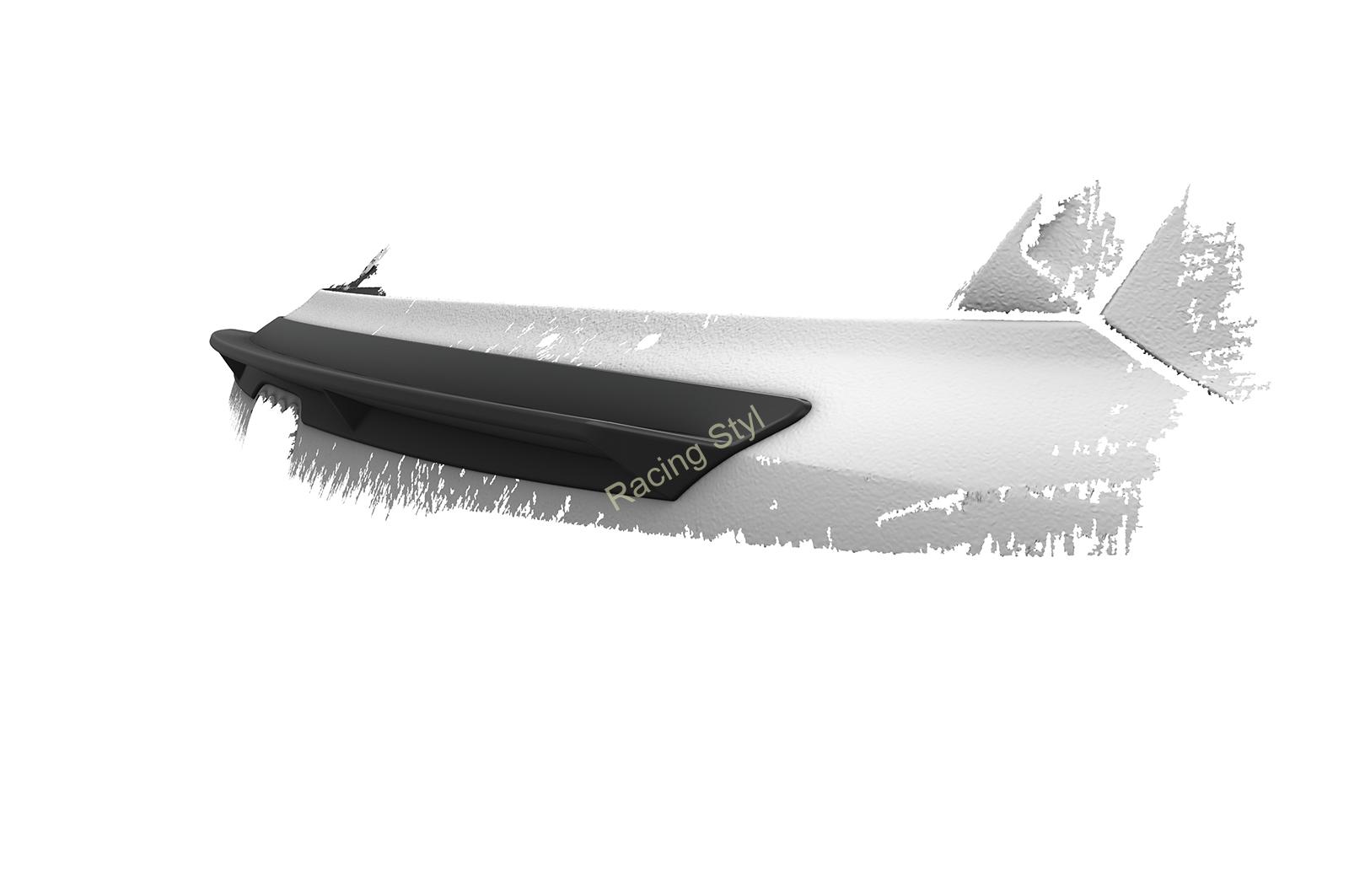 Audi Q7/ SQ7 (4M) spoiler pod zadní okno Glossy Black CSR Lesk.